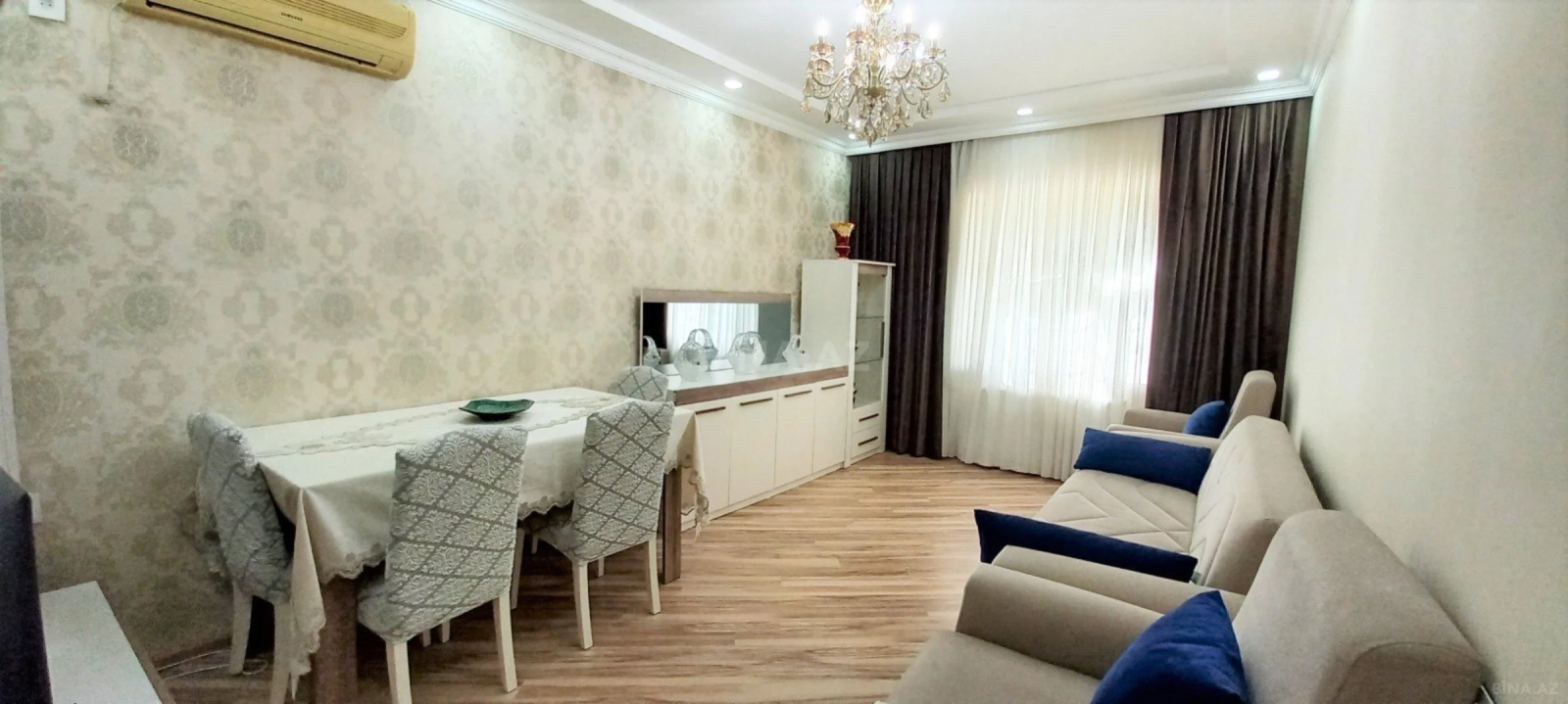 Satılır 2 otaqlı mənzil 54 m²