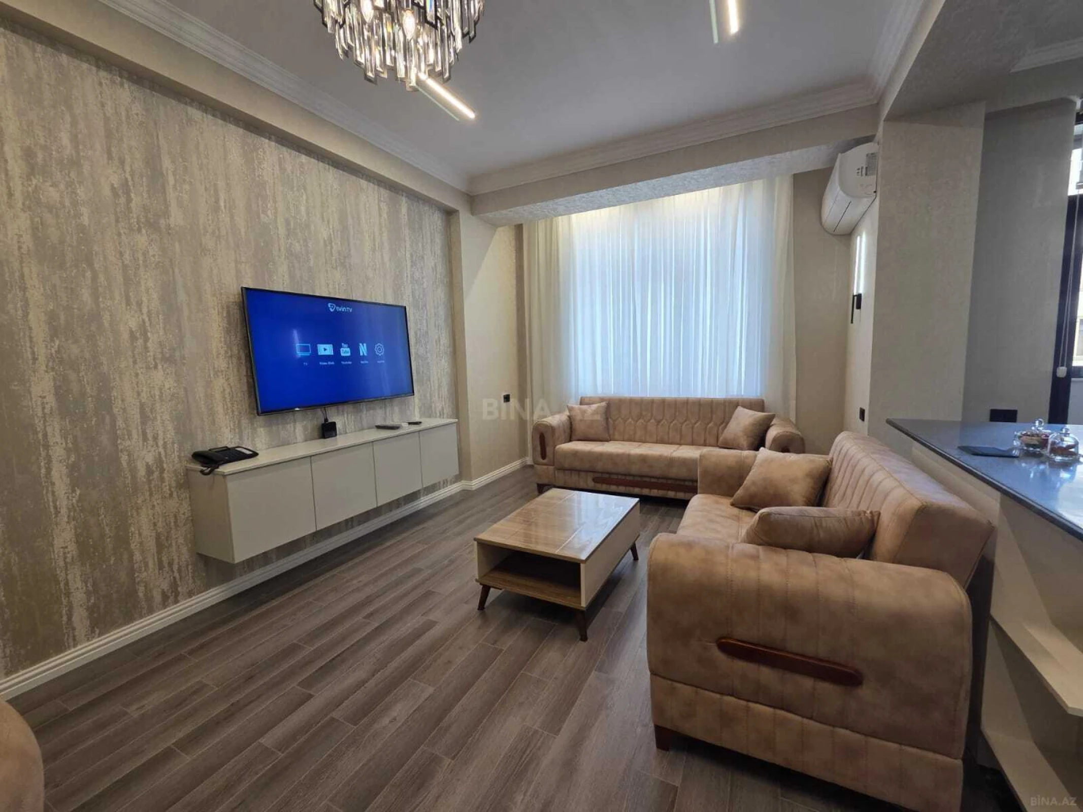 Kirayə verilir 2 otaqlı mənzil 65 m²