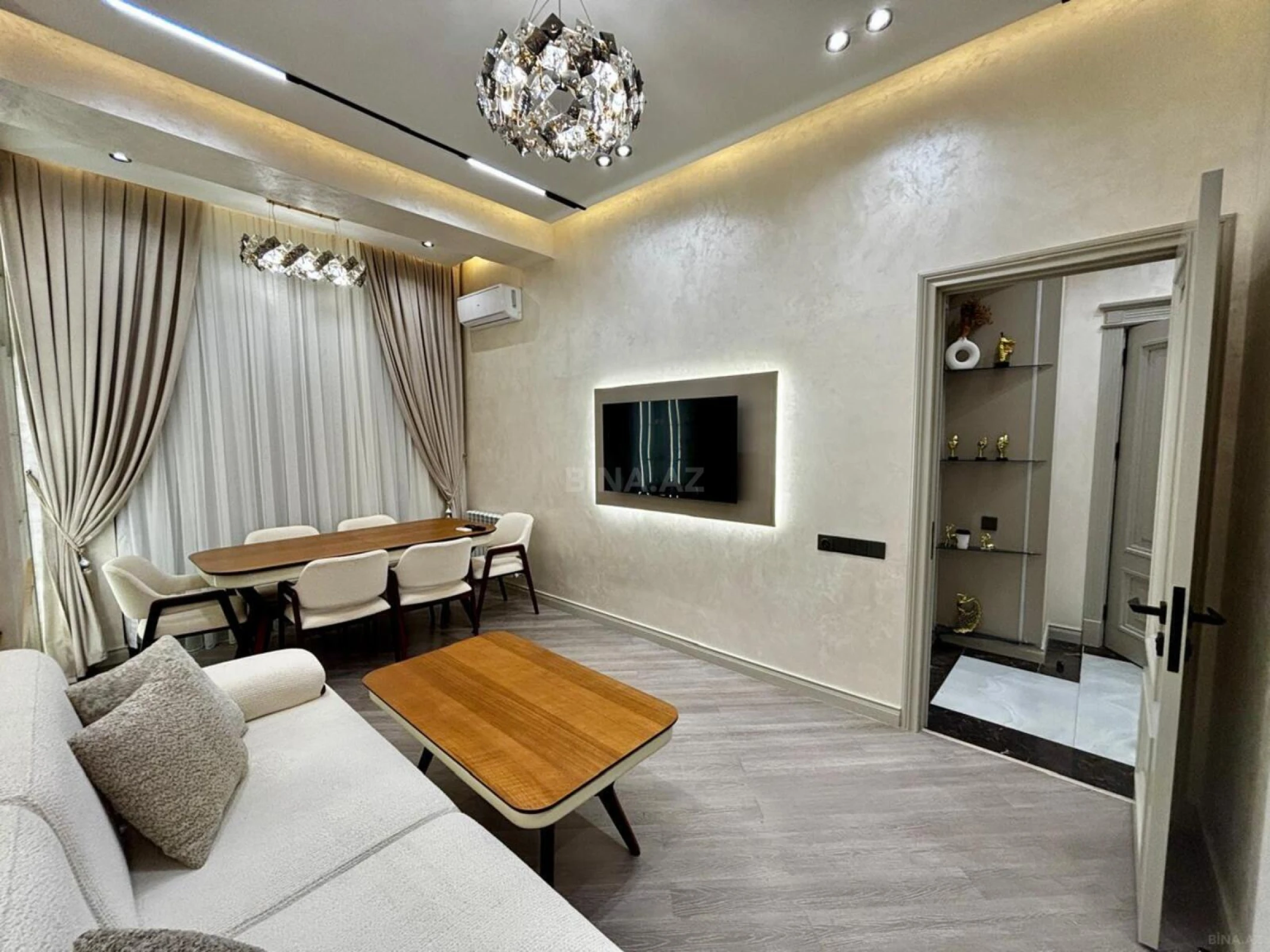 Kirayə verilir 2 otaqlı mənzil 61.7 m²