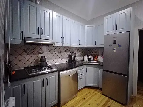 Satılır 3 otaqlı həyət evi 65 m² — Xırdalan 3 otaq 65.00 m²