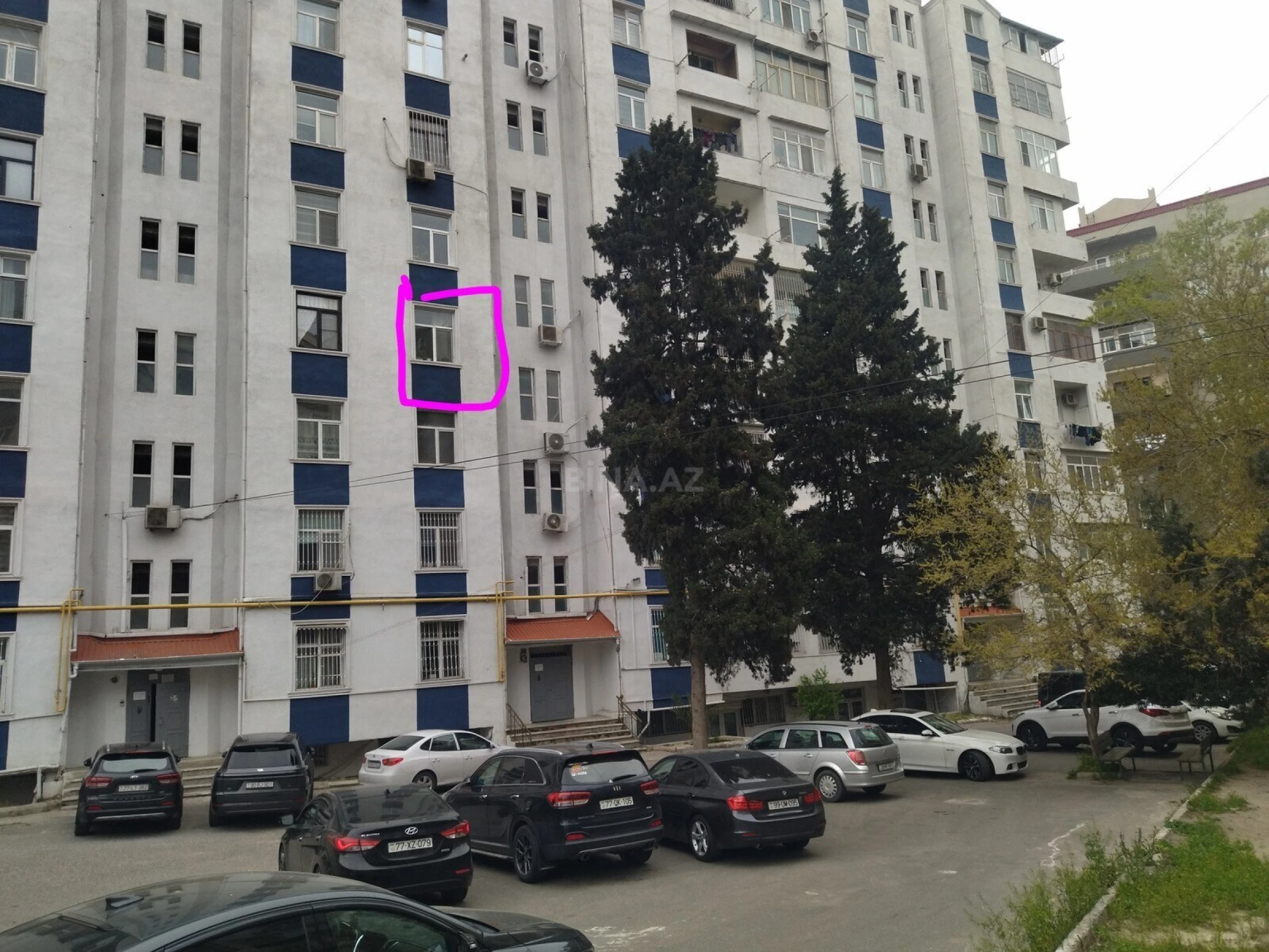 Satılır 3 otaqlı mənzil 71 m²