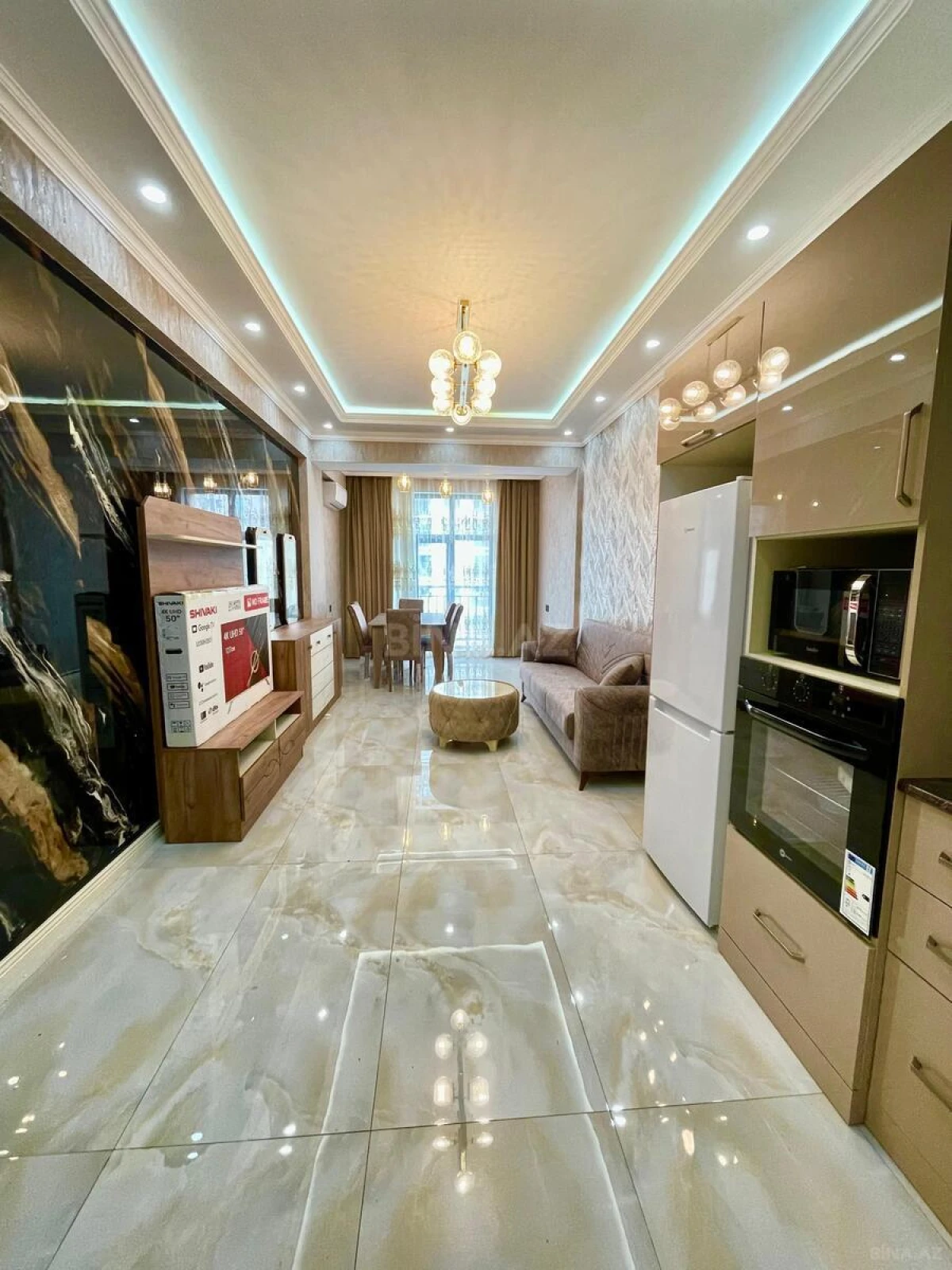 Kirayə verilir 3 otaqlı mənzil 125 m²