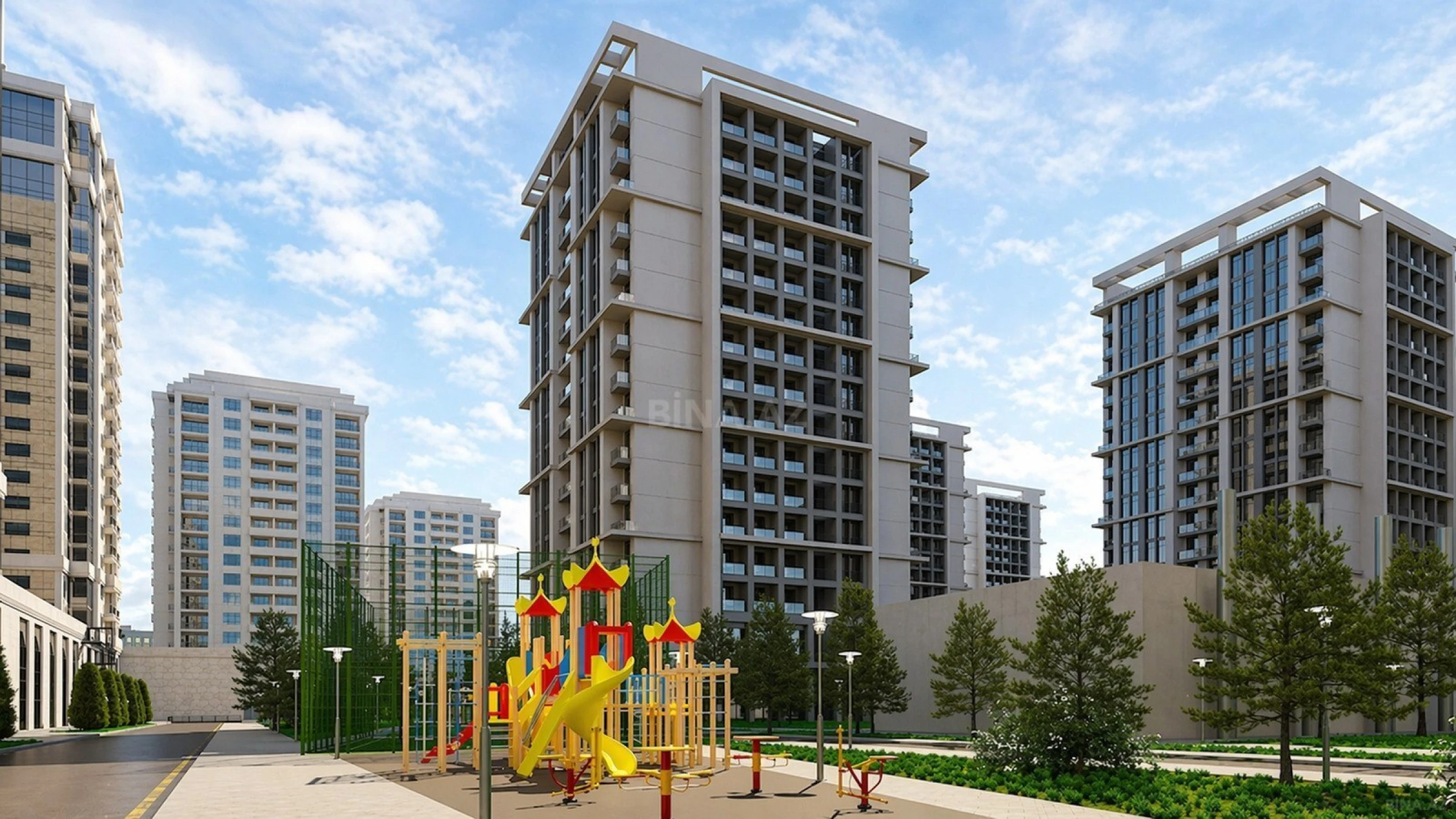 Satılır 2 otaqlı mənzil 72 m²