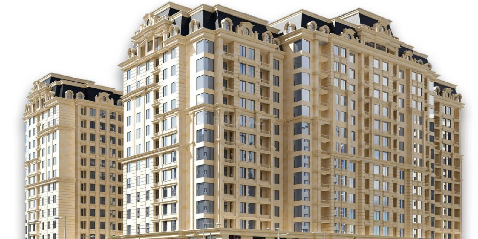 Satılır 4 otaqlı mənzil 240 m²