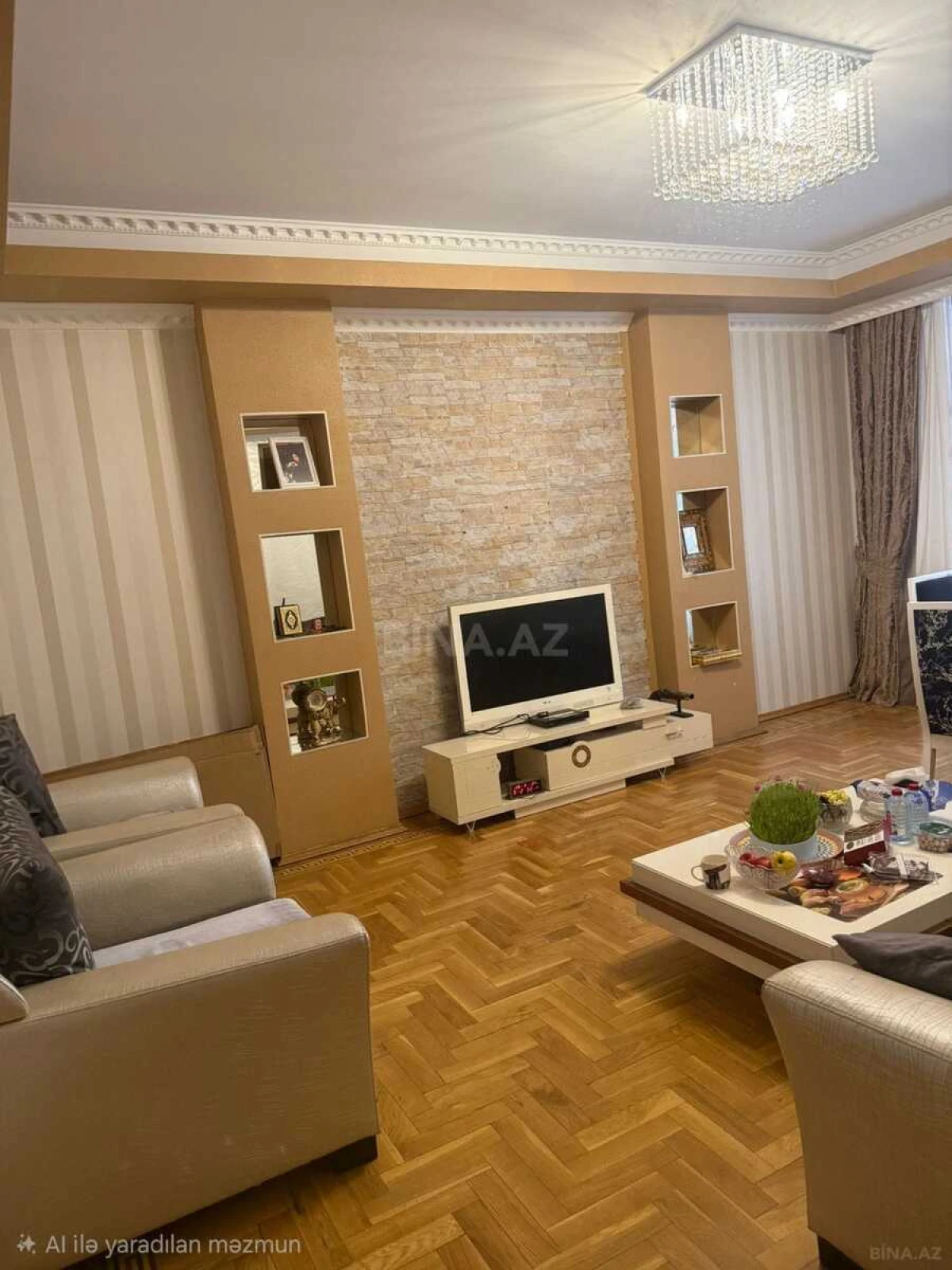Satılır 3 otaqlı mənzil 125 m²