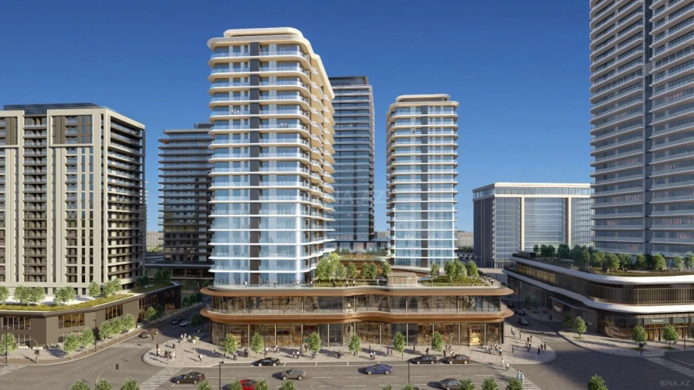 Satılır 2 otaqlı mənzil 103 m²