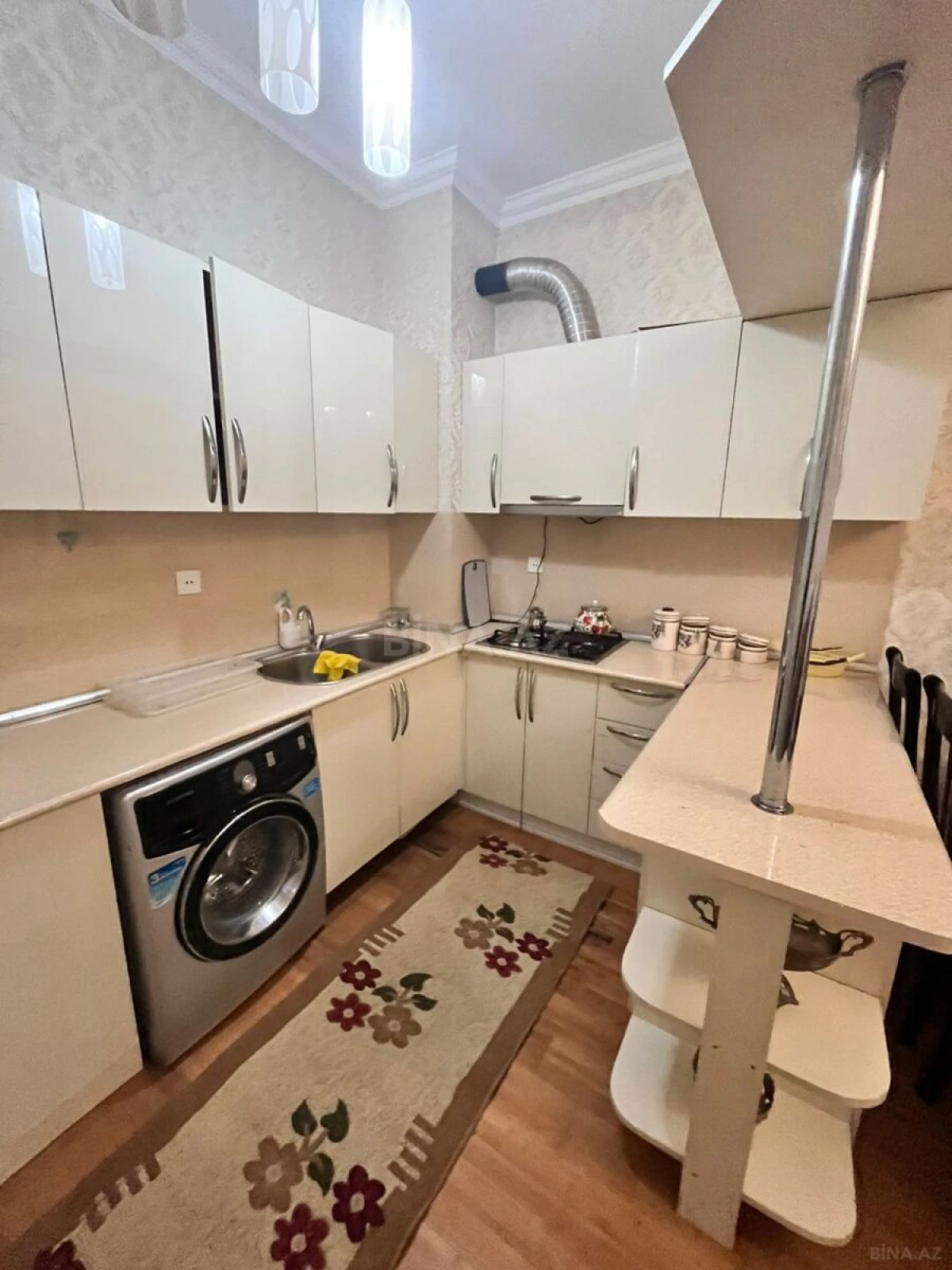 Kirayə verilir 2 otaqlı mənzil 50 m²