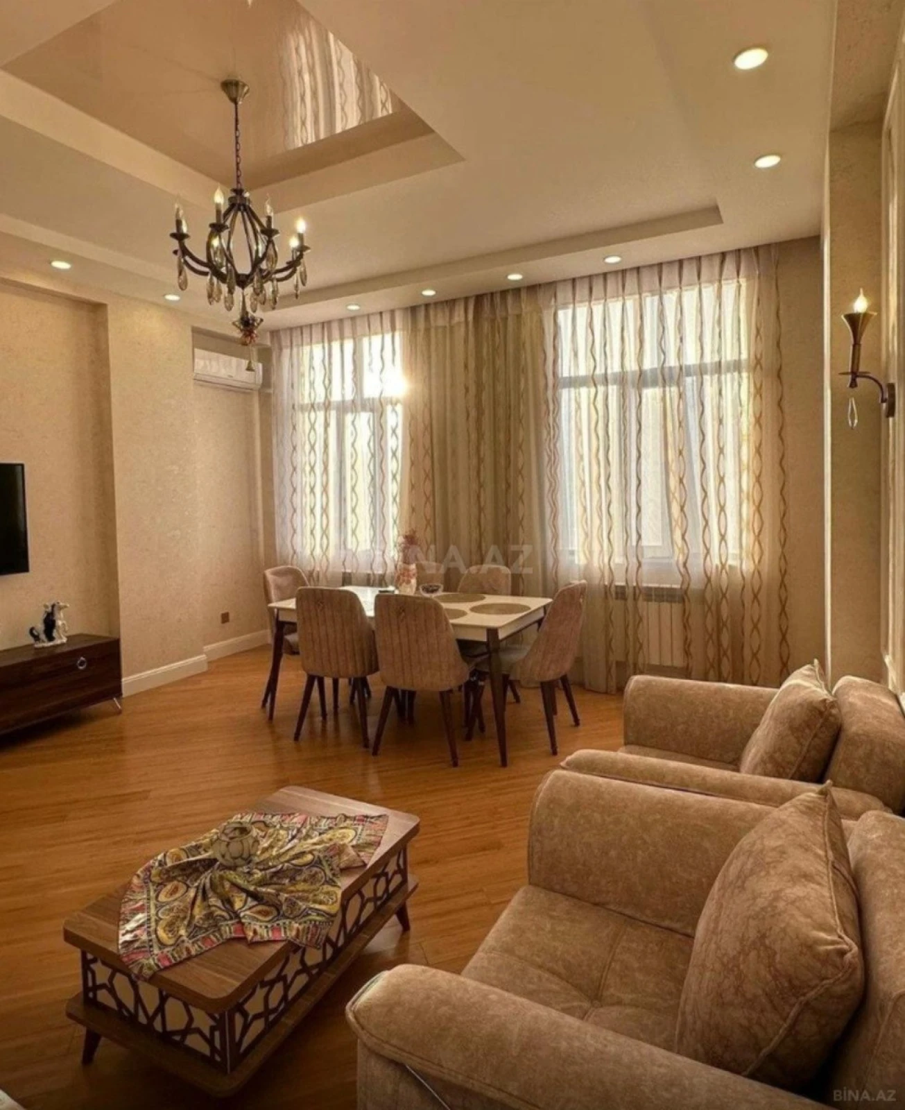 Satılır 3 otaqlı mənzil 105 m²