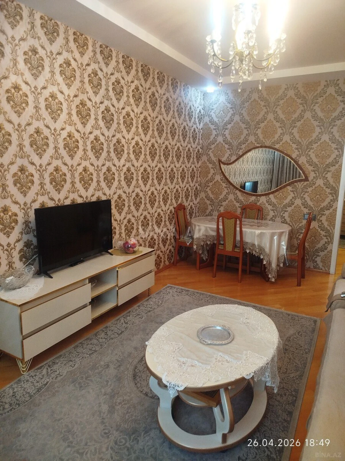 Satılır 2 otaqlı mənzil 63.8 m²