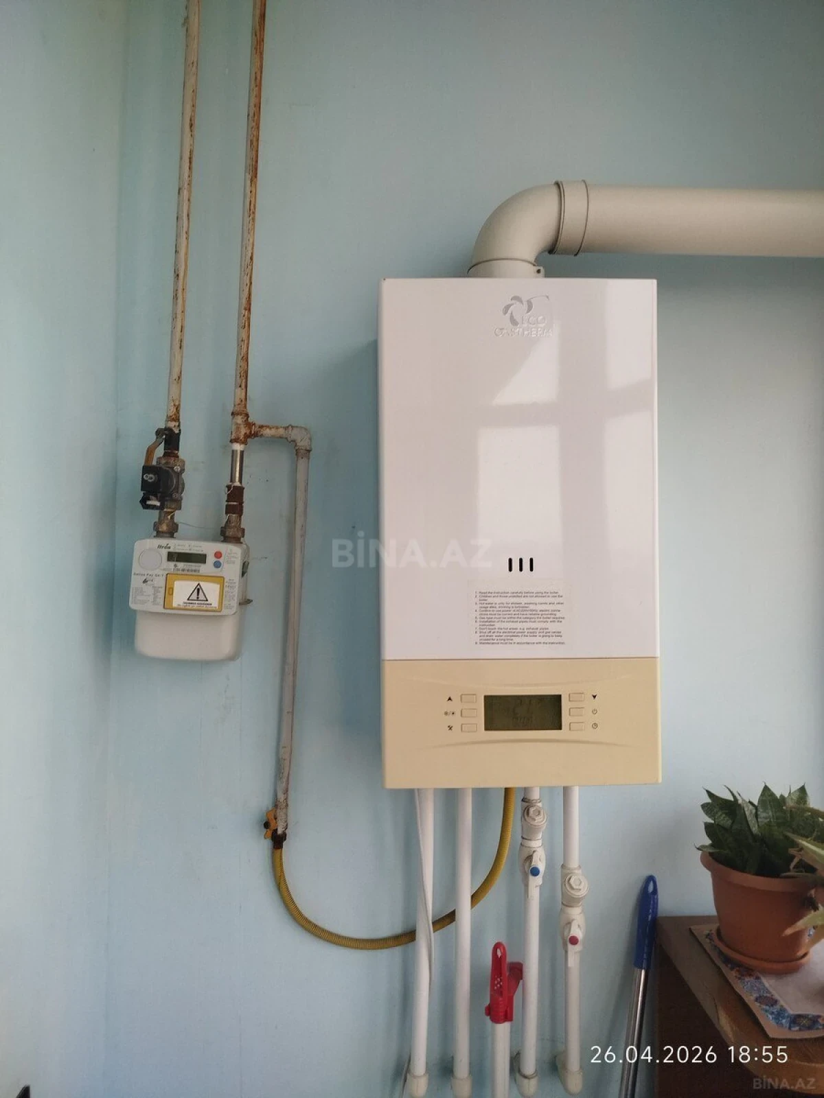 Satılır 2 otaqlı mənzil 63.8 m²