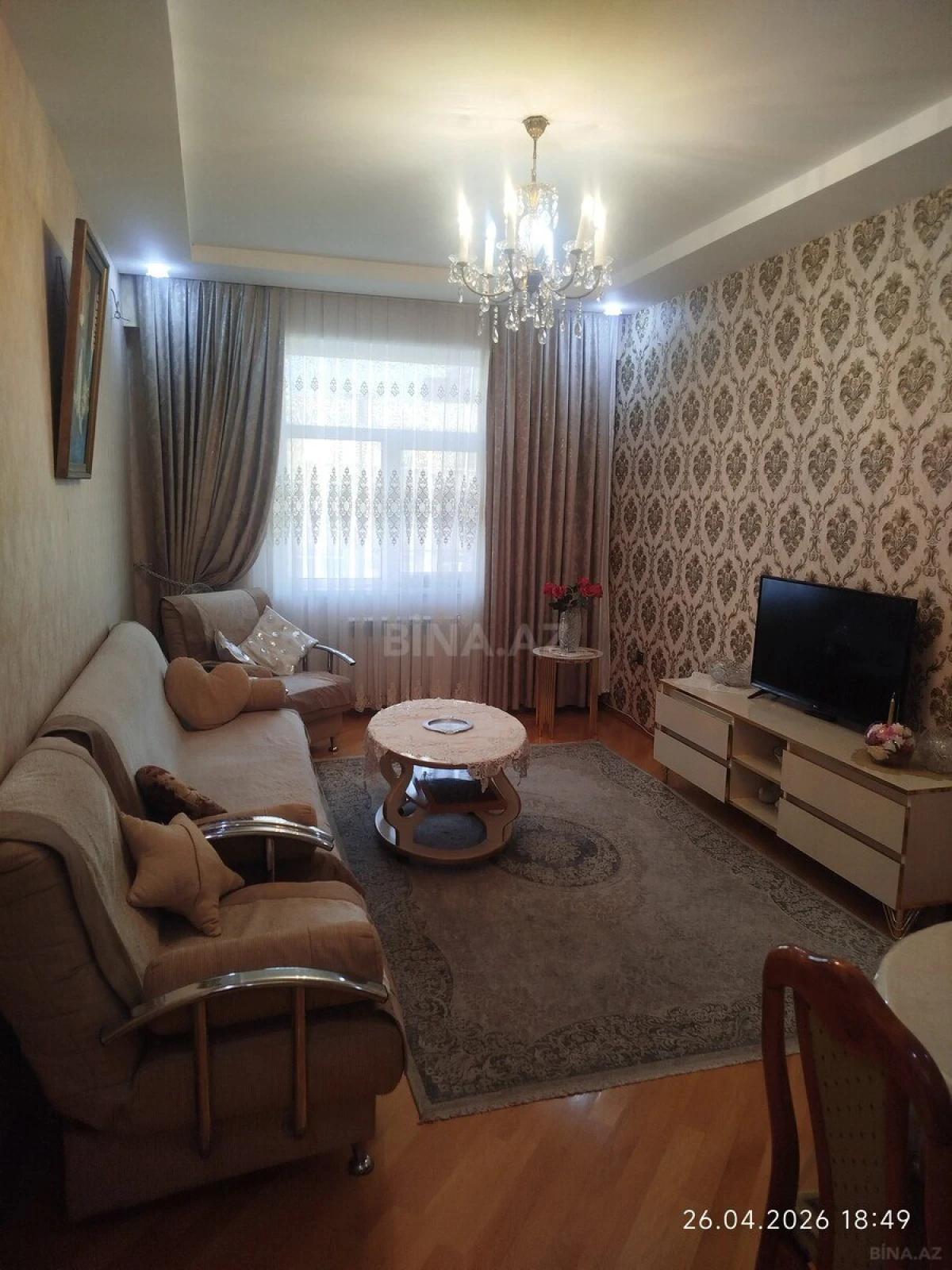 Satılır 2 otaqlı mənzil 63.8 m²