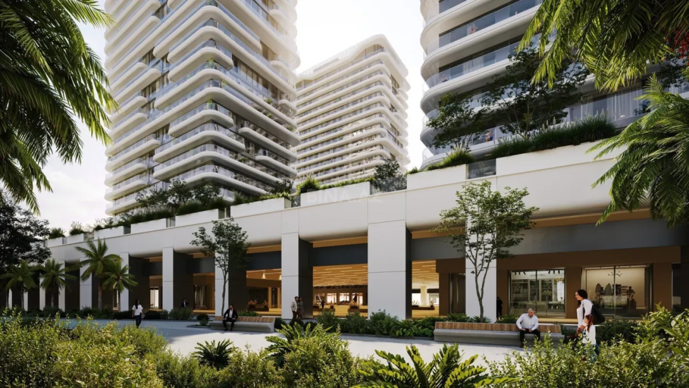Satılır 1 otaqlı mənzil 57.8 m²