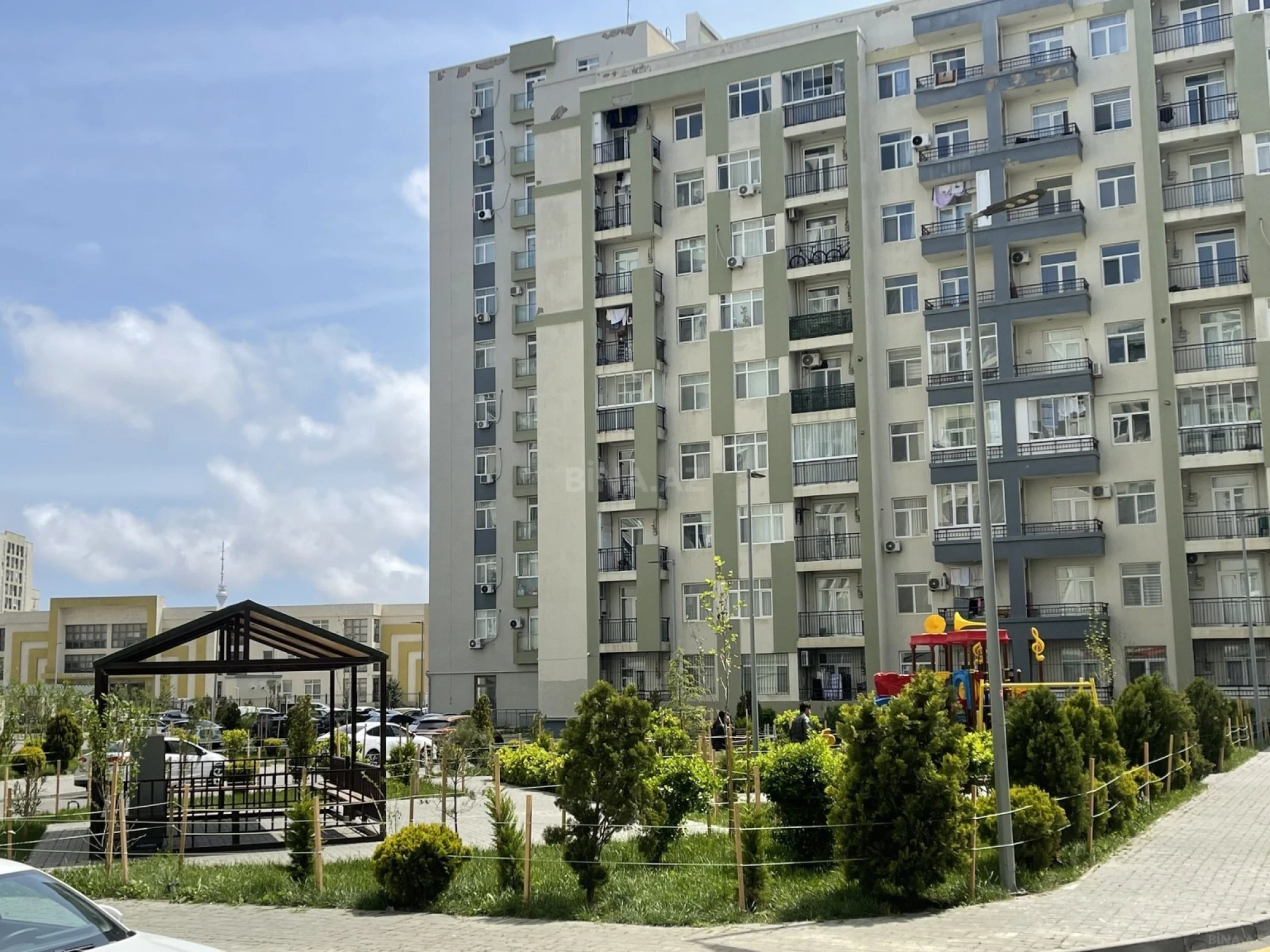 Satılır 1 otaqlı mənzil 35 m²