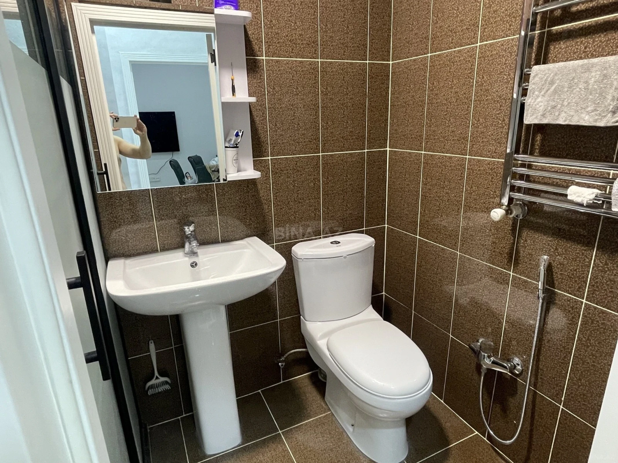 Satılır 1 otaqlı mənzil 35 m²