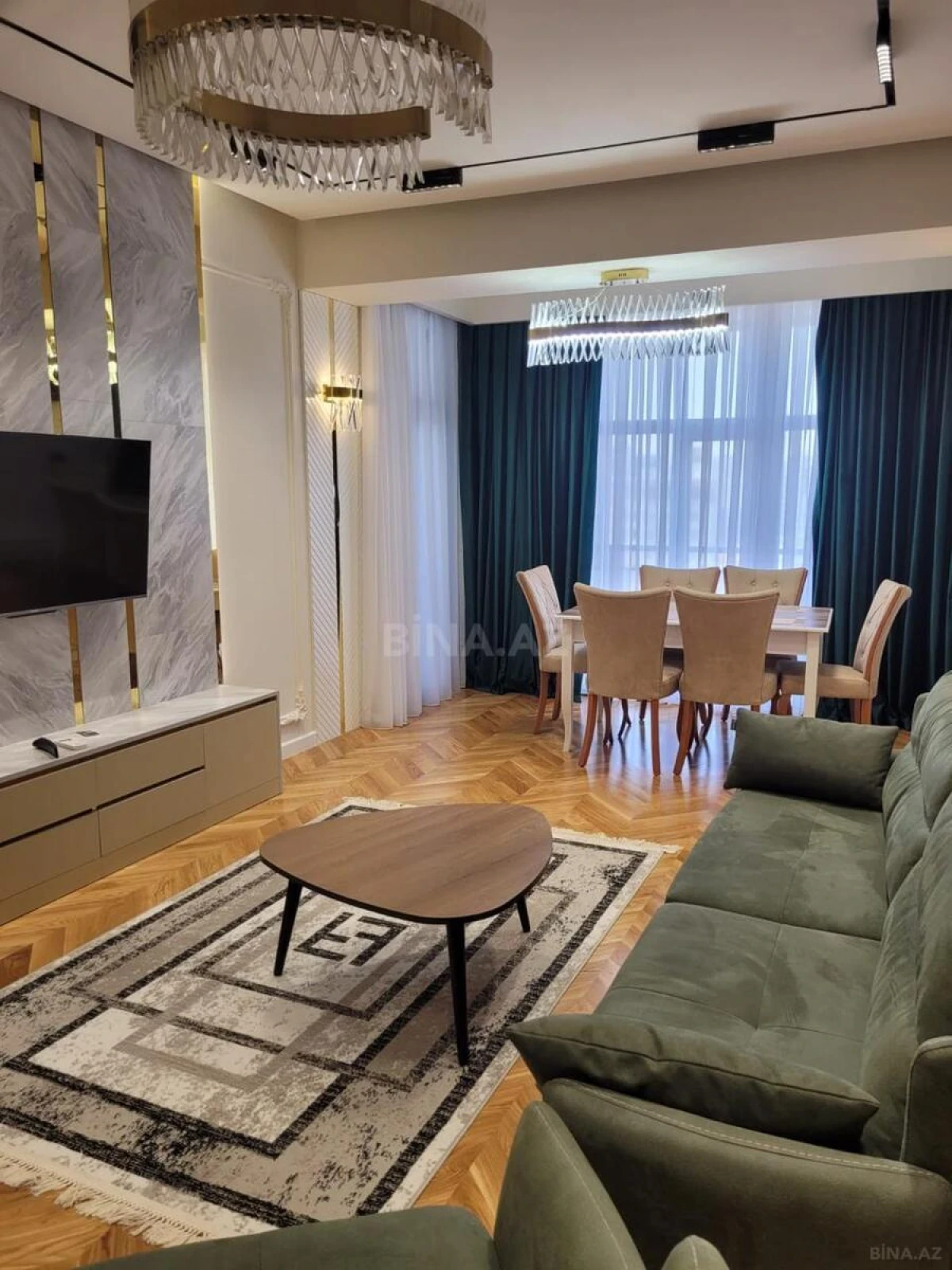 Kirayə verilir 2 otaqlı mənzil 75 m²