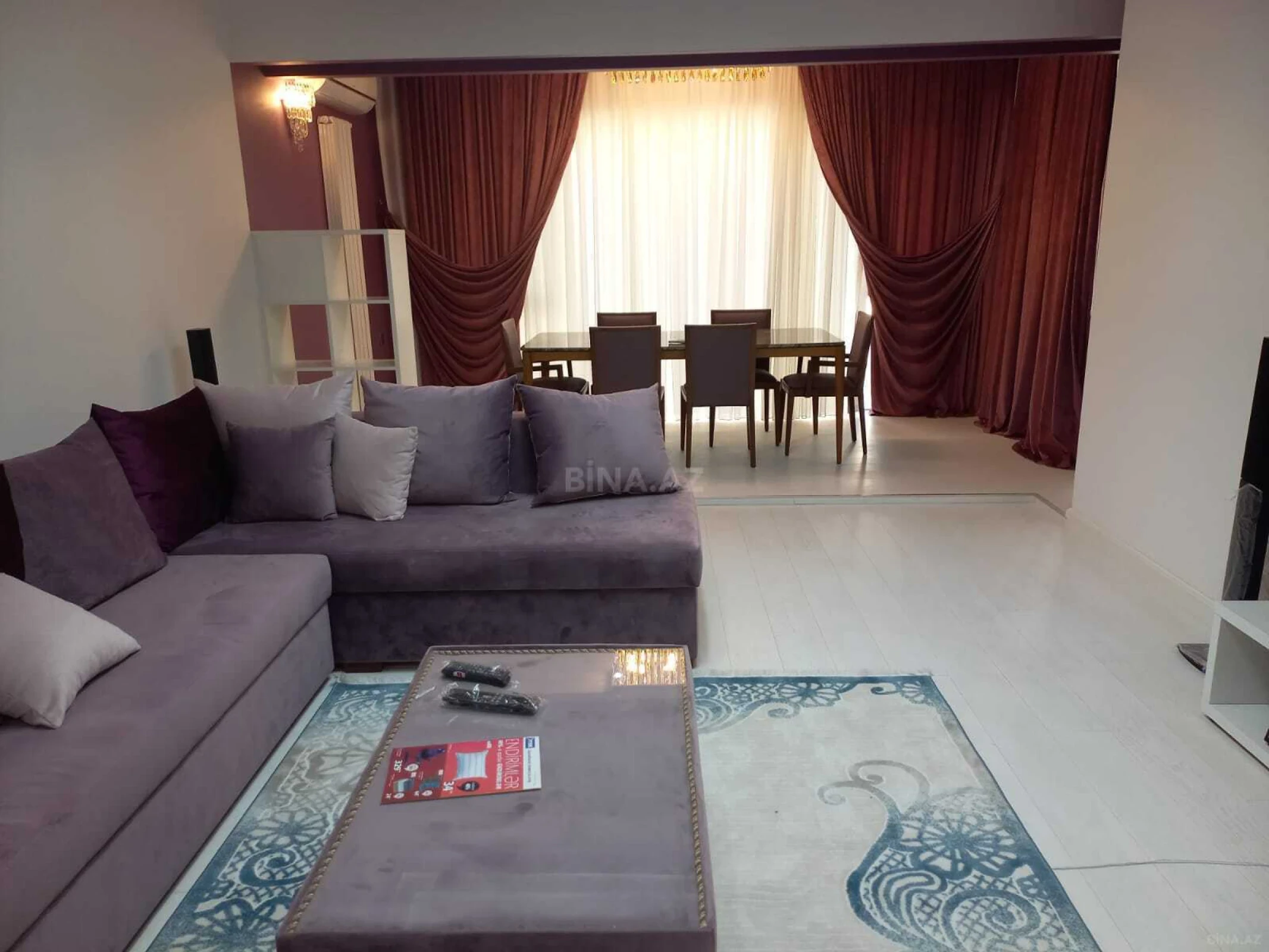Kirayə verilir 3 otaqlı mənzil 120 m²