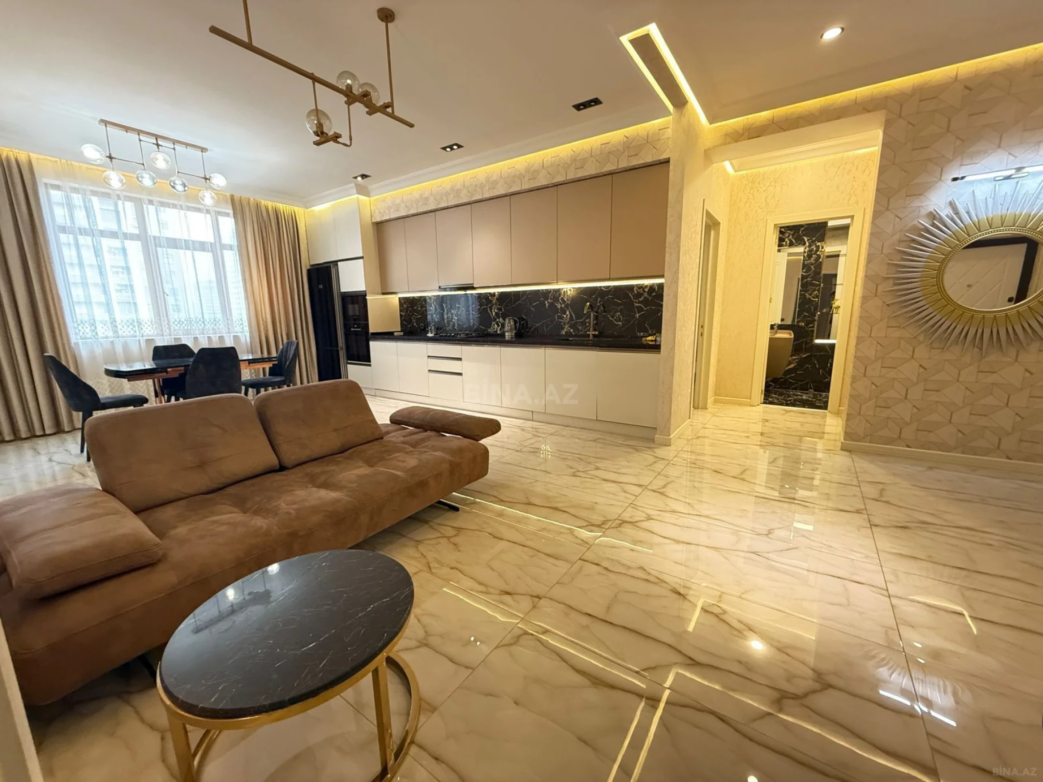 Kirayə verilir 2 otaqlı mənzil 75 m²