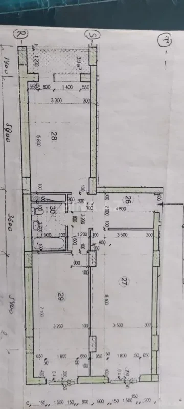 Satılır 2 otaqlı mənzil 110 m²