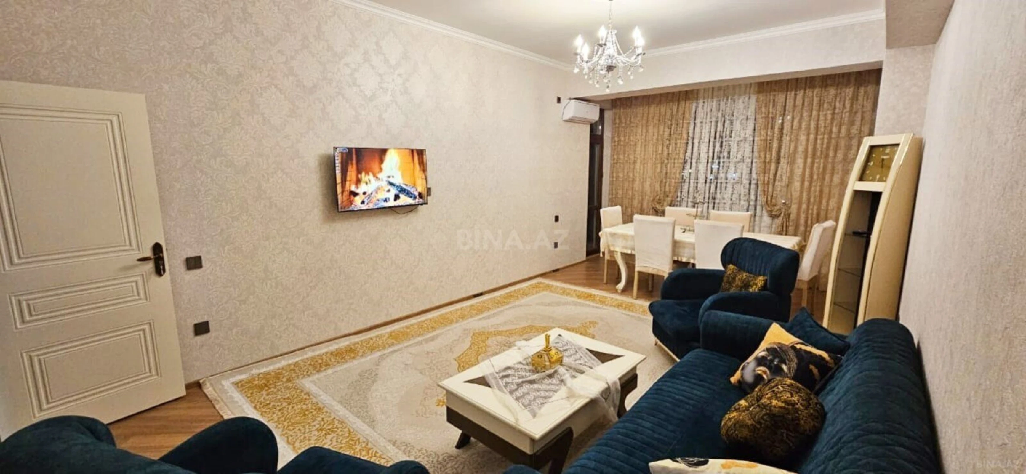 Kirayə verilir 3 otaqlı mənzil 125 m²