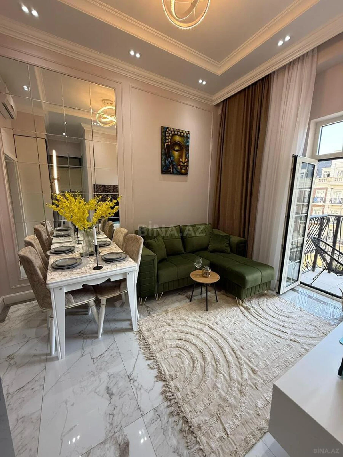Kirayə verilir 3 otaqlı mənzil 70 m²