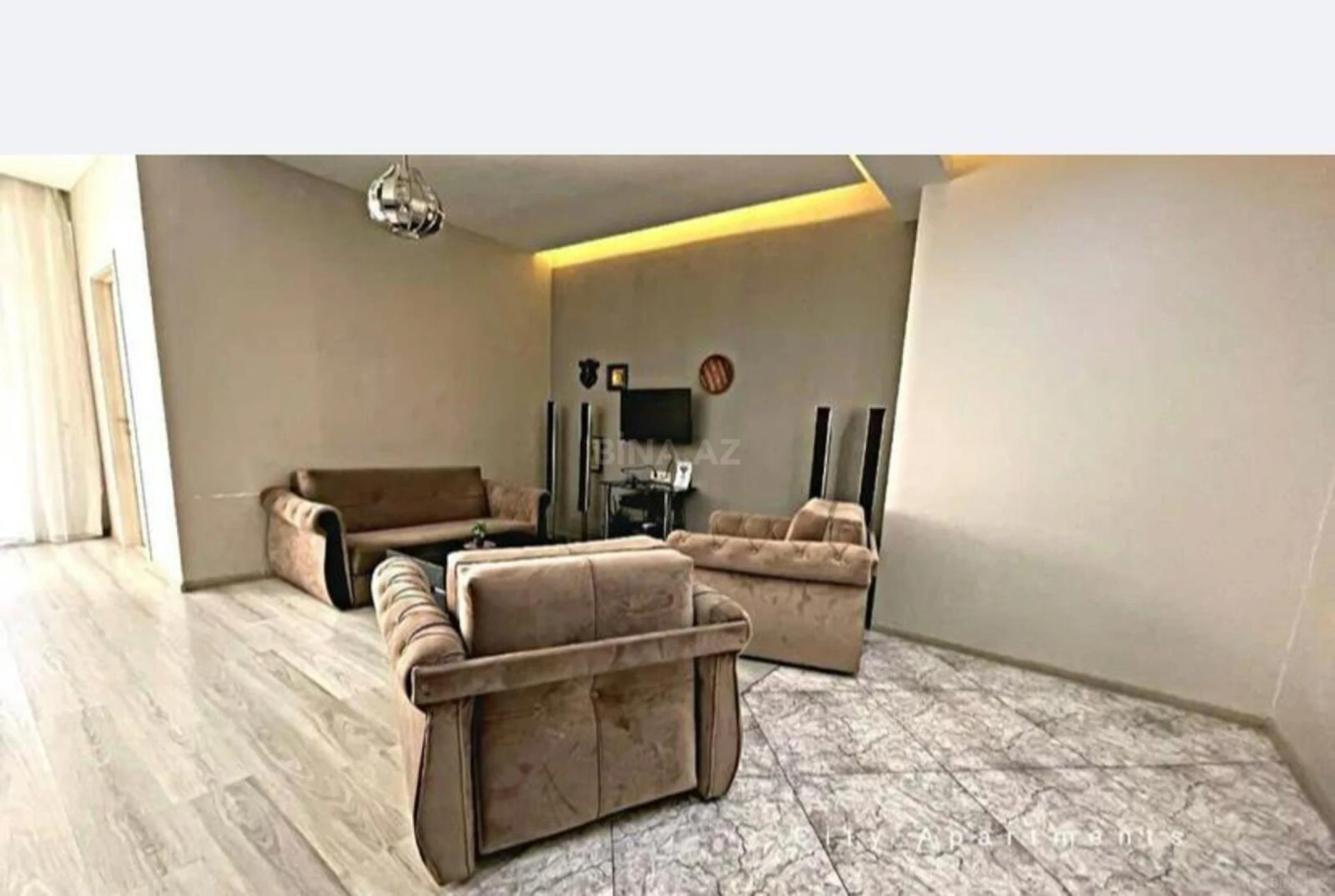 Kirayə verilir 2 otaqlı mənzil 90 m²