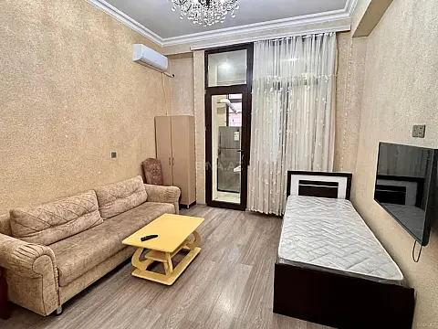 Kirayə verilir 1 otaqlı mənzil 40 m² — Bakı, Nizami 1 otaq 40.00 m²