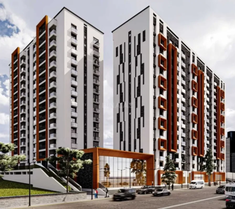 Satılır 1 otaqlı mənzil 66.6 m²