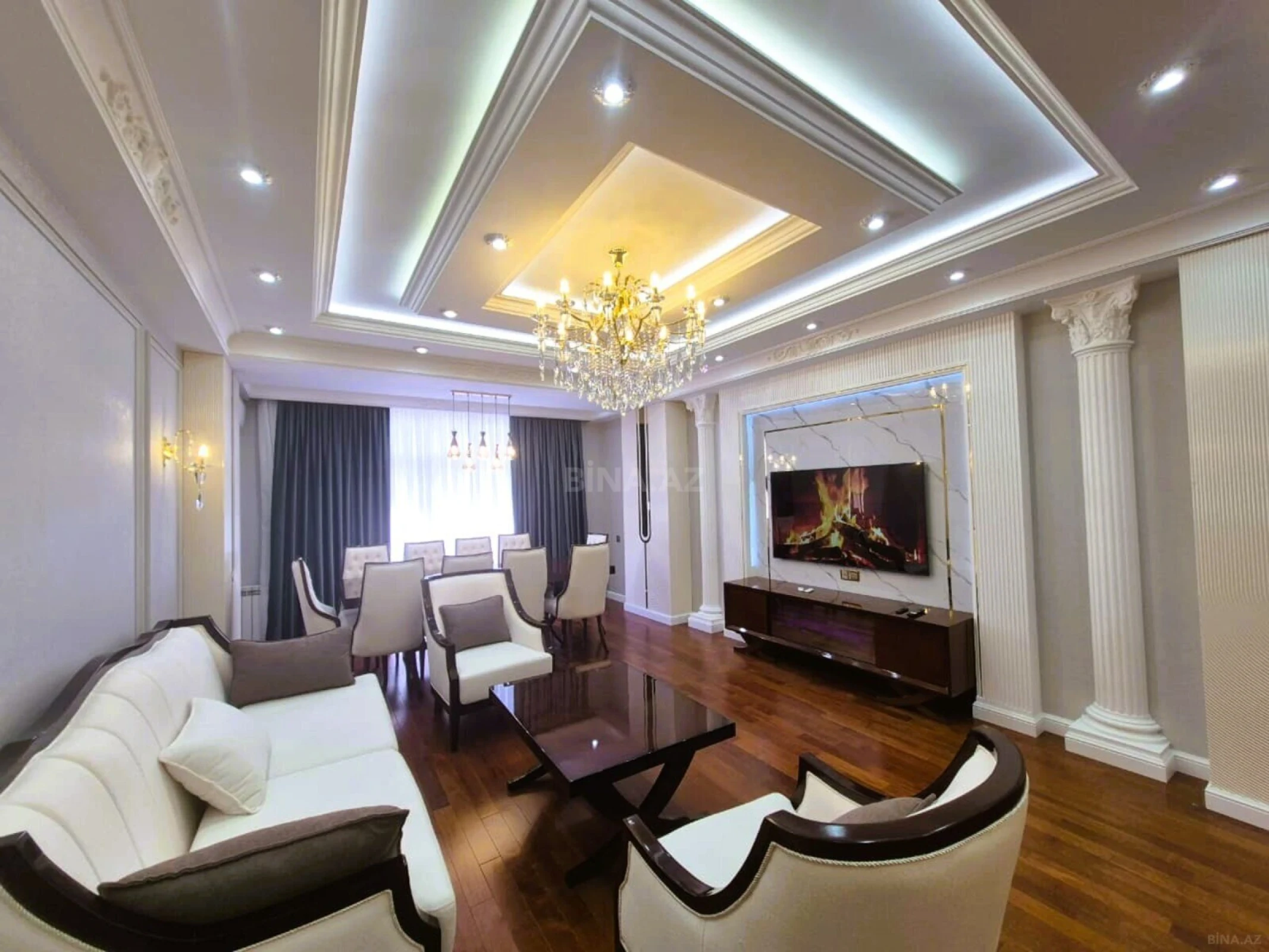 Satılır 4 otaqlı mənzil 174 m²