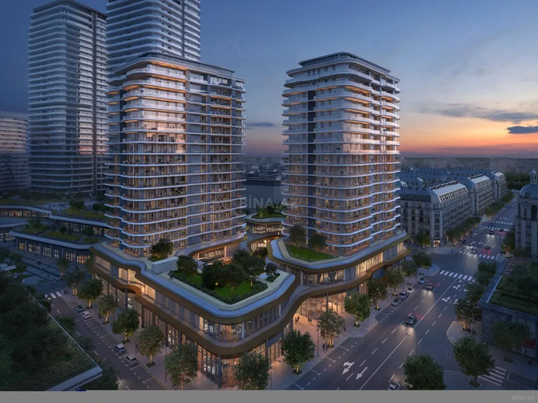 Satılır 3 otaqlı mənzil 177 m²