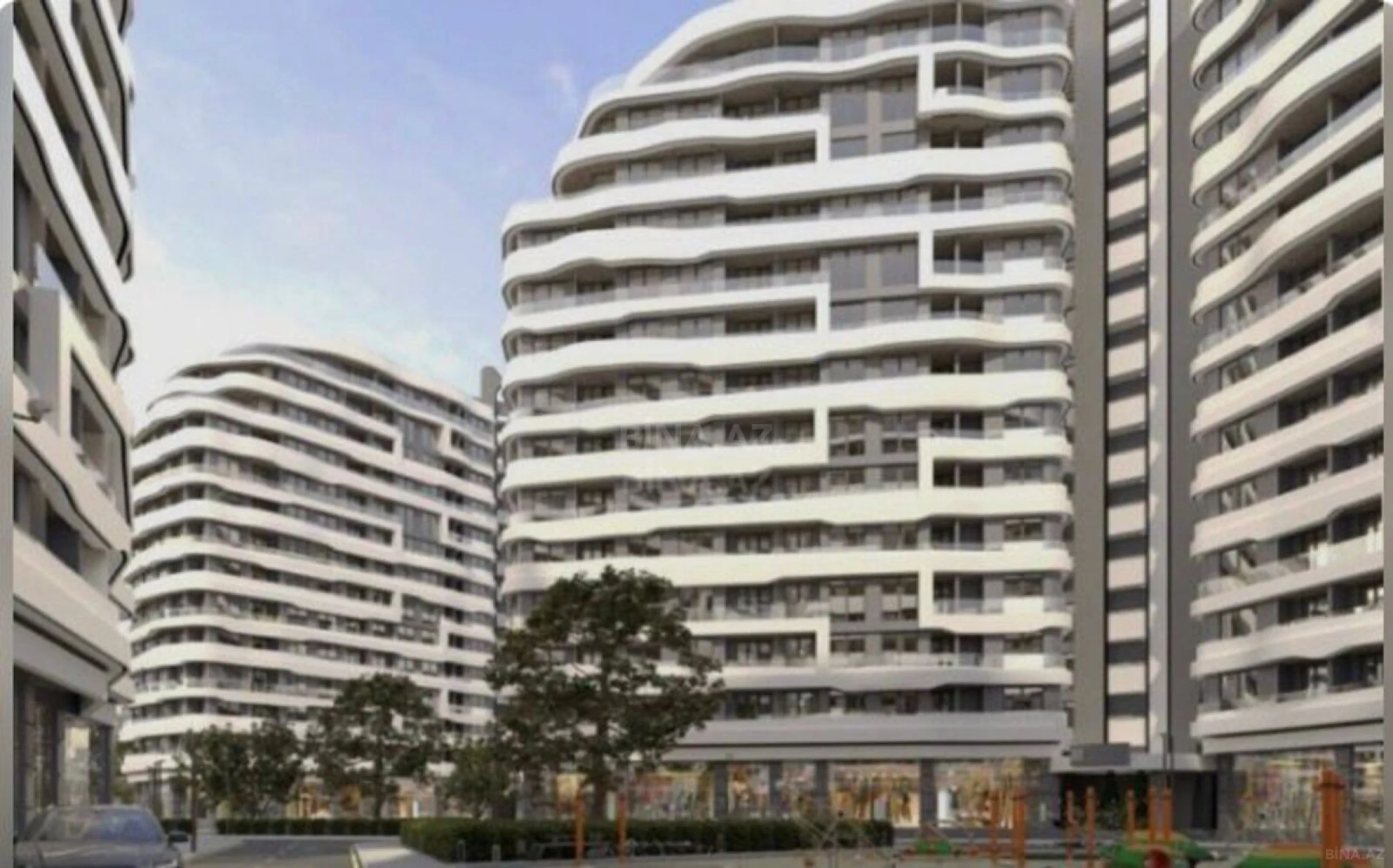 Satılır 2 otaqlı mənzil 61 m²