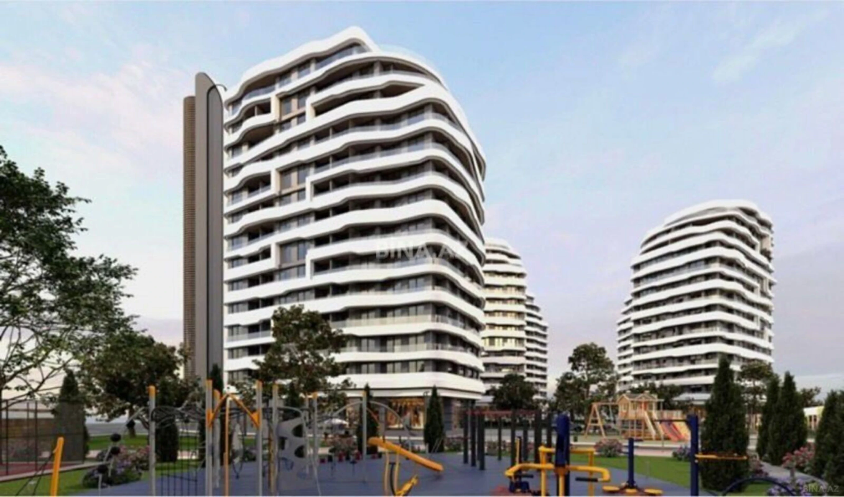 Satılır 2 otaqlı mənzil 61 m²