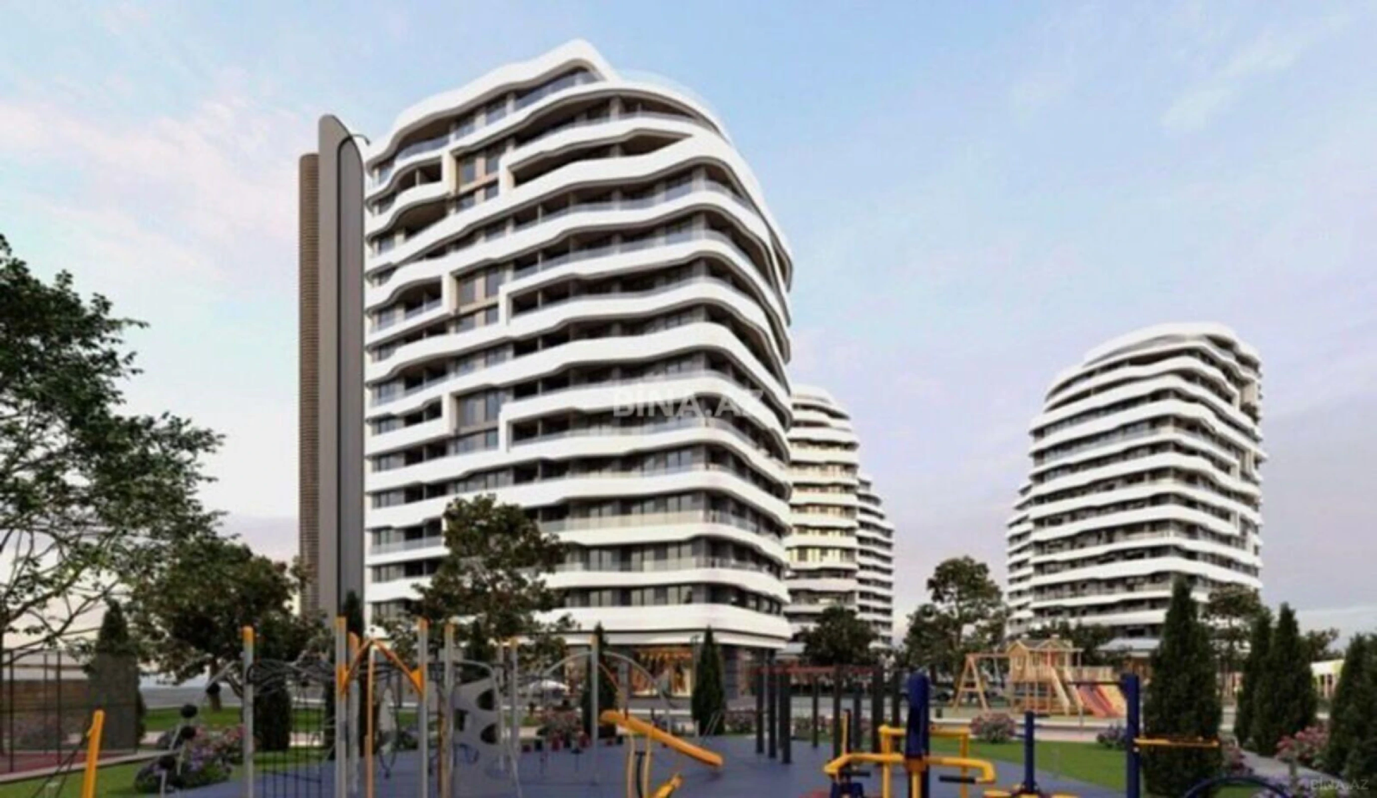 Satılır 2 otaqlı mənzil 61 m²