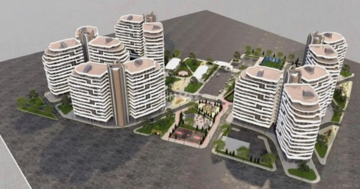 Satılır 2 otaqlı mənzil 61 m²