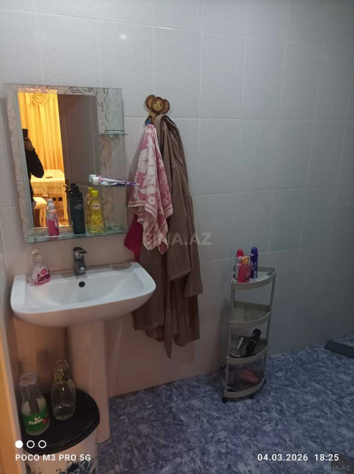 Satılır 1 otaqlı mənzil 40 m²
