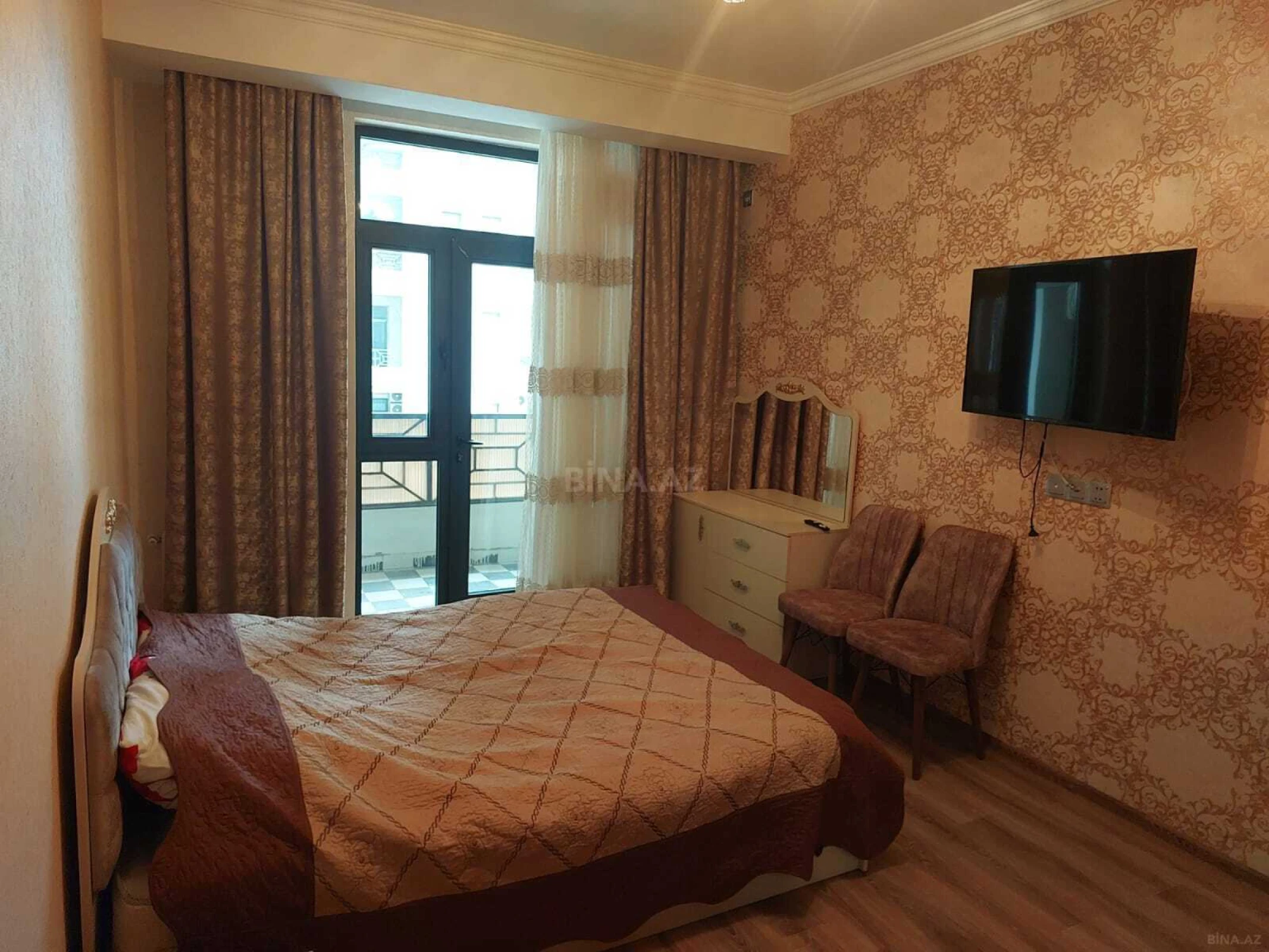 Kirayə verilir 1 otaqlı mənzil 55 m²