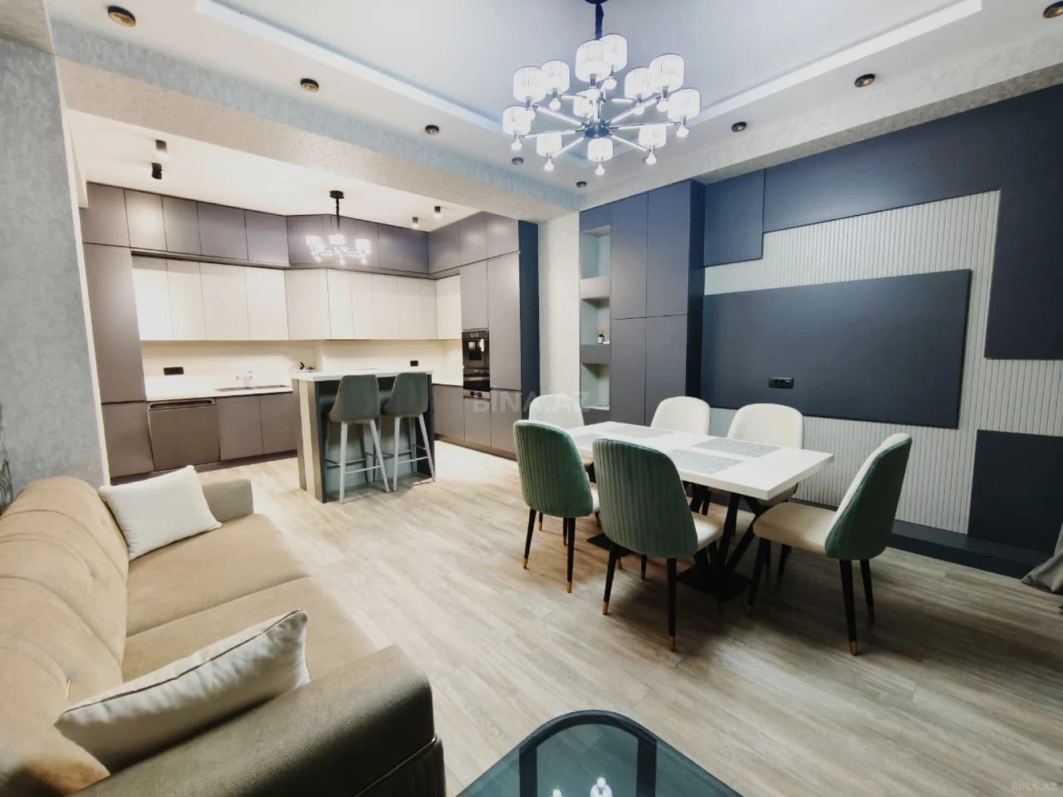 Kirayə verilir 3 otaqlı mənzil 110 m²