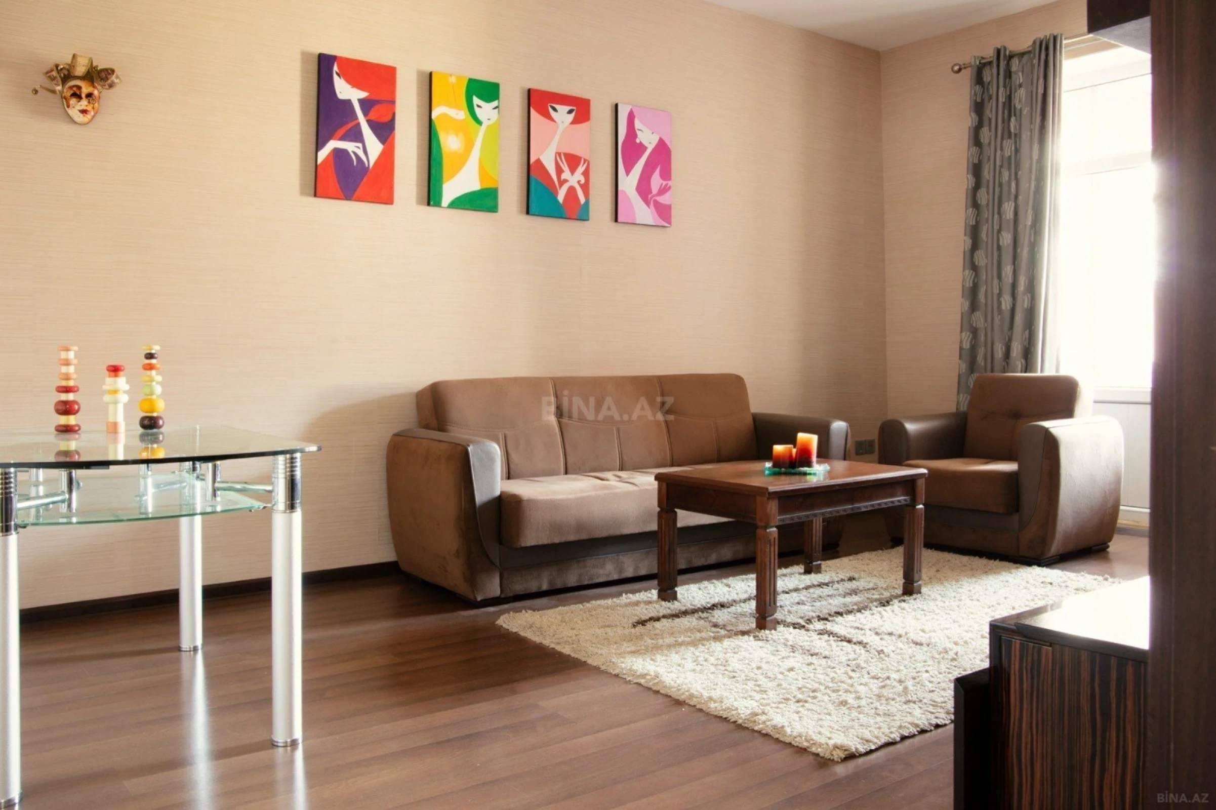 Kirayə verilir 3 otaqlı mənzil 110 m²