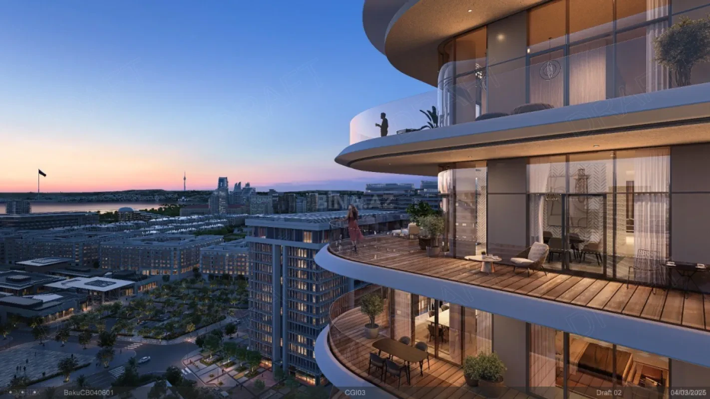 Satılır 3 otaqlı mənzil 163 m²