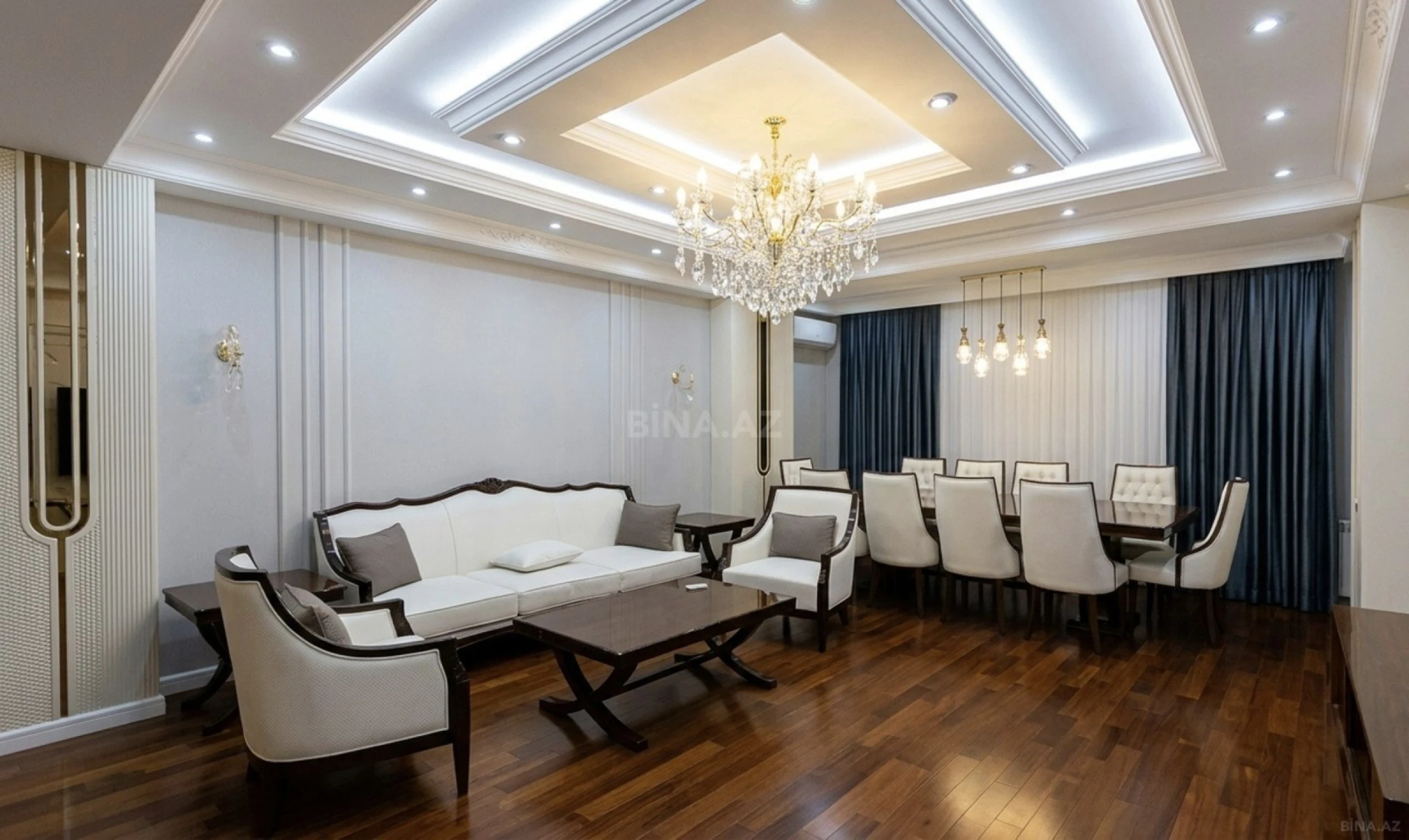 Satılır 4 otaqlı mənzil 174 m²