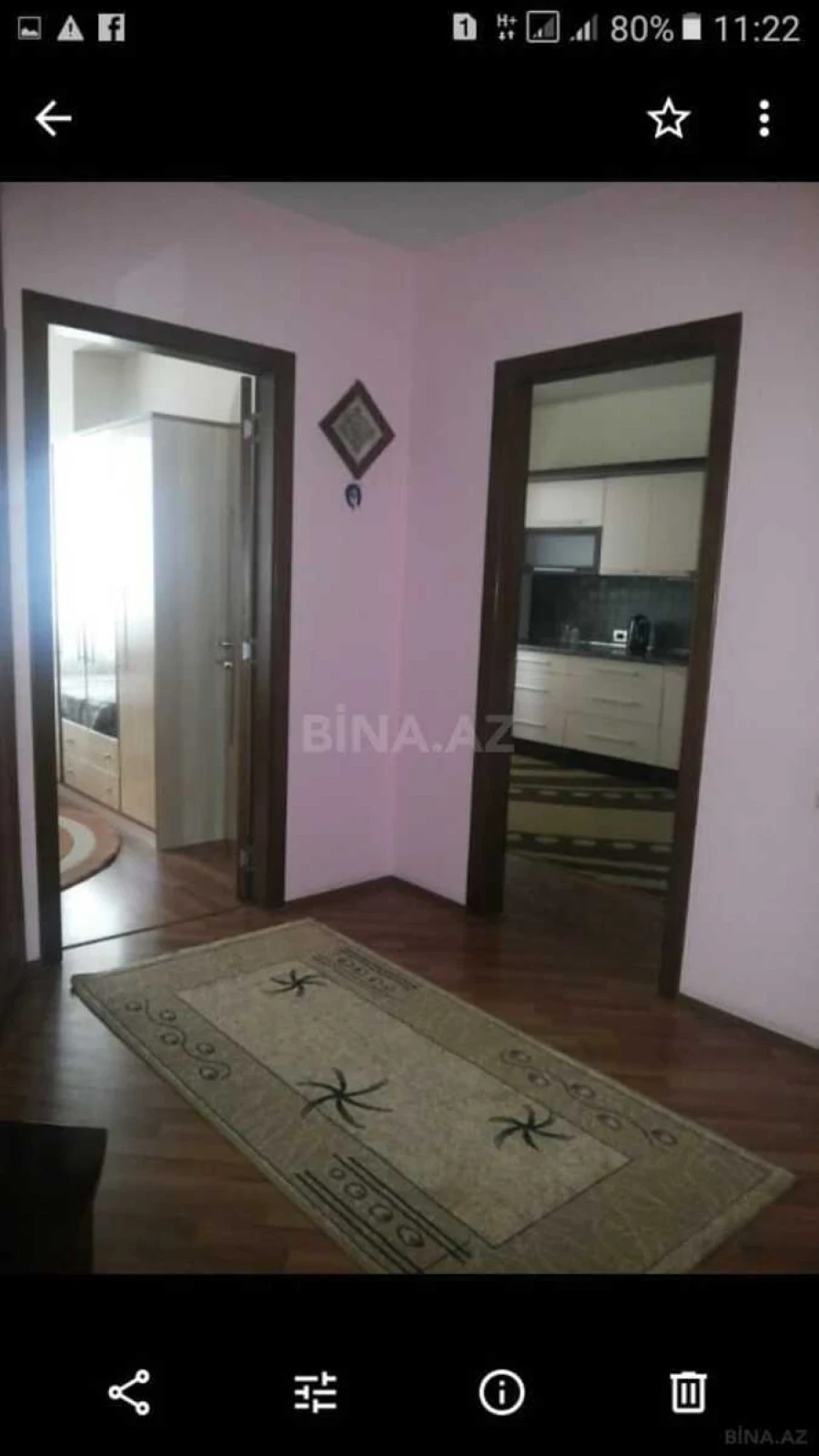 Kirayə verilir 3 otaqlı mənzil 100 m²