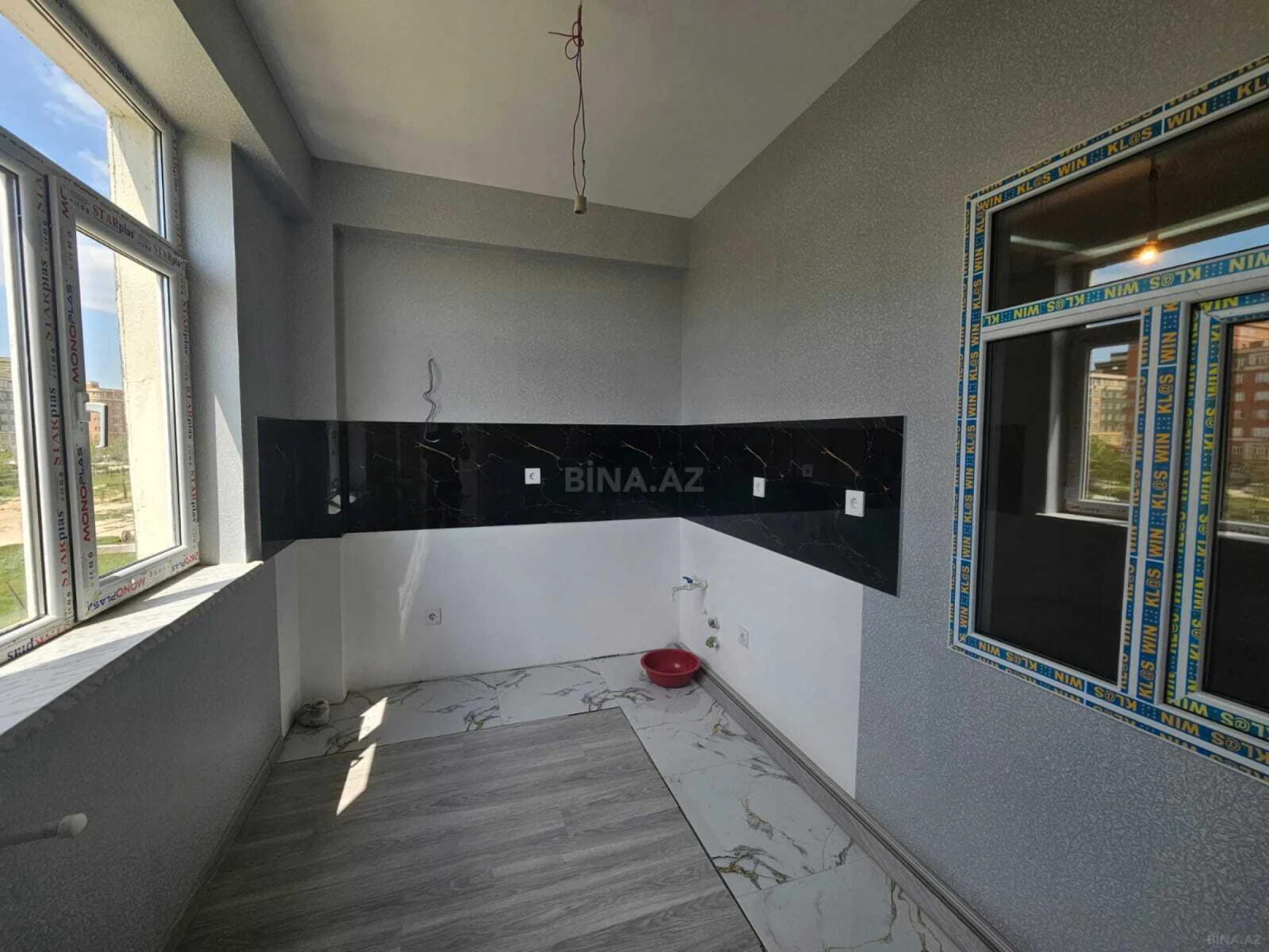 Satılır 2 otaqlı mənzil 44 m²