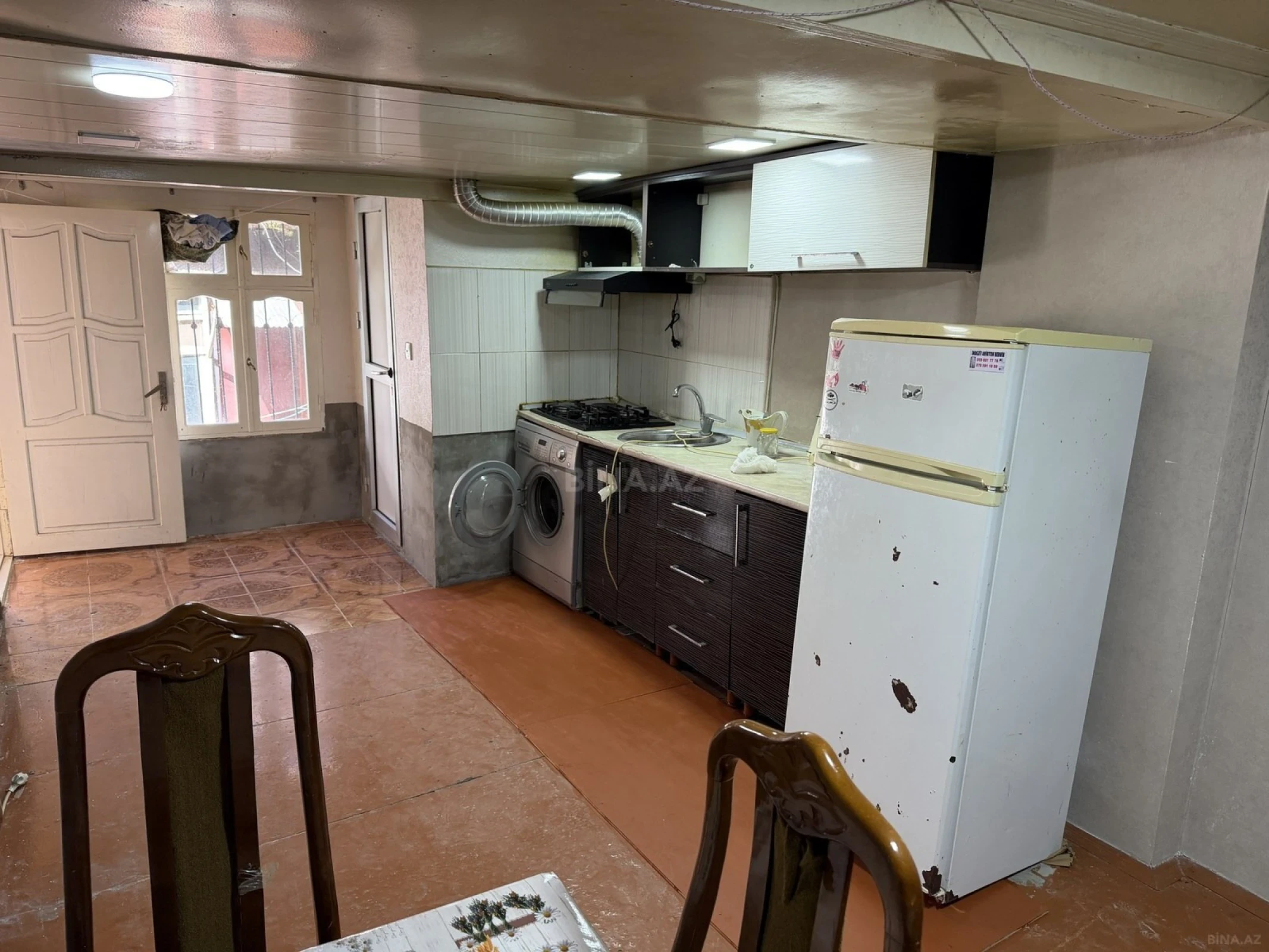 Kirayə verilir 1 otaqlı mənzil 35 m²