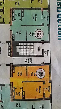 Satılır 1 otaqlı mənzil 60 m²