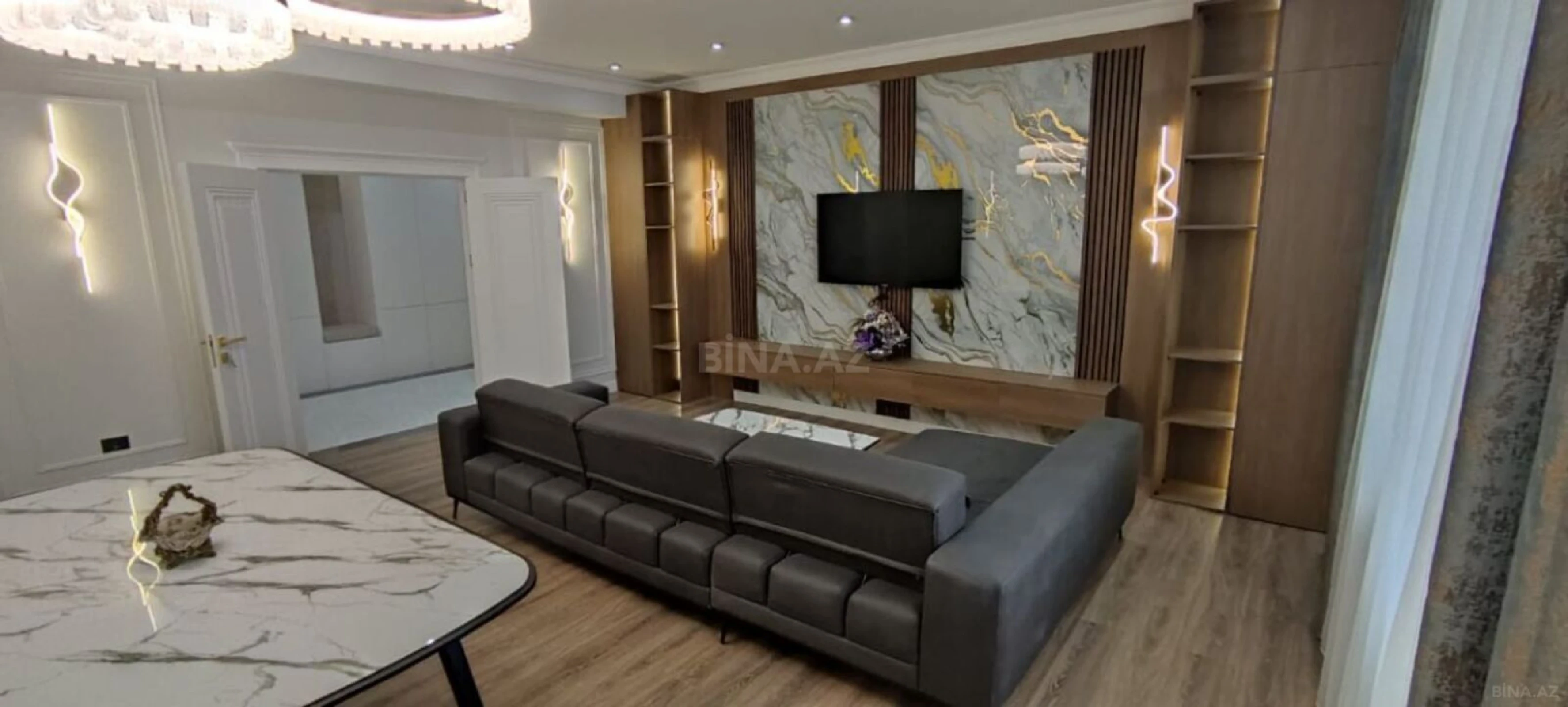 Kirayə verilir 4 otaqlı mənzil 180 m²