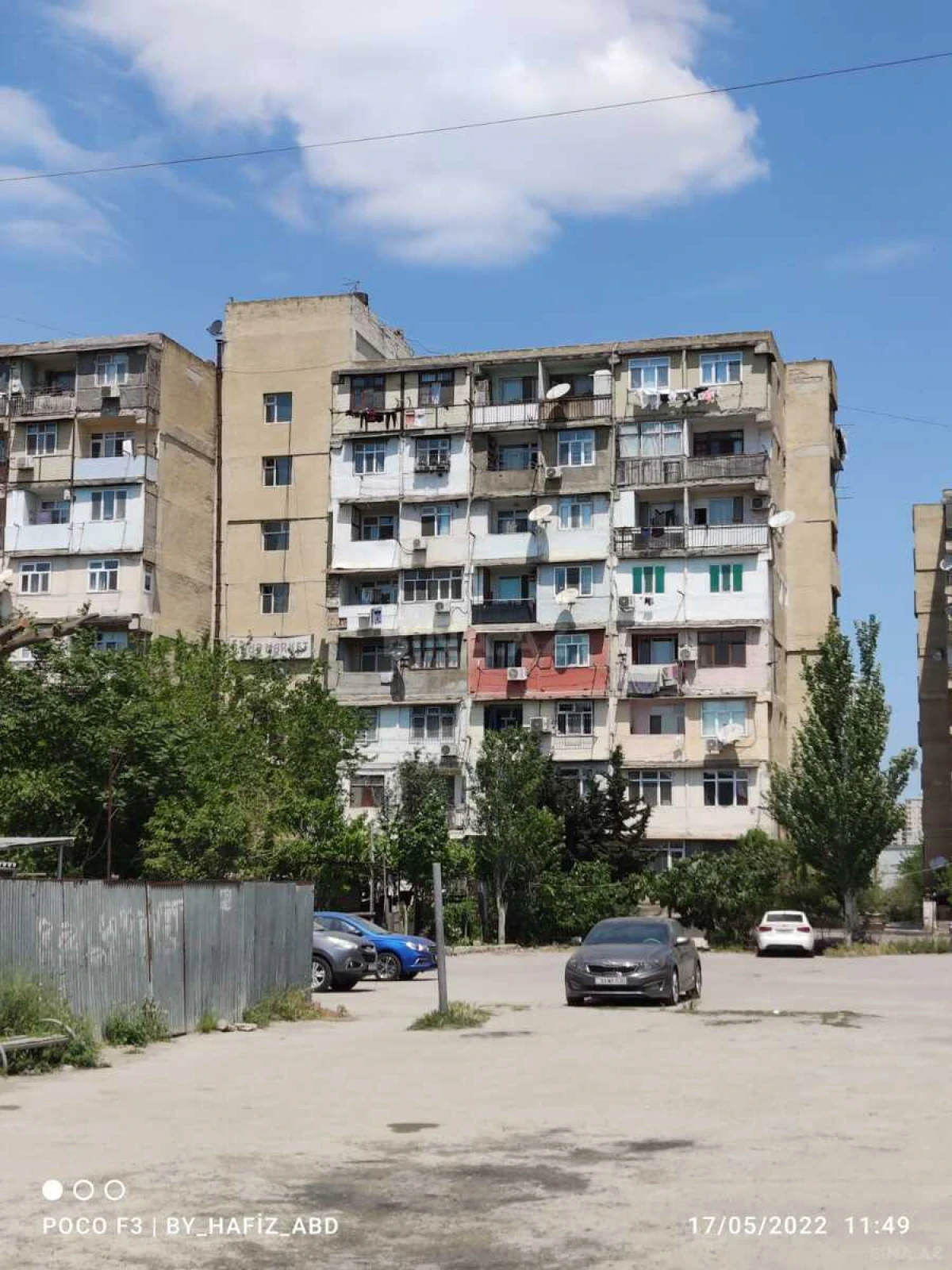 Satılır 2 otaqlı mənzil 50 m²
