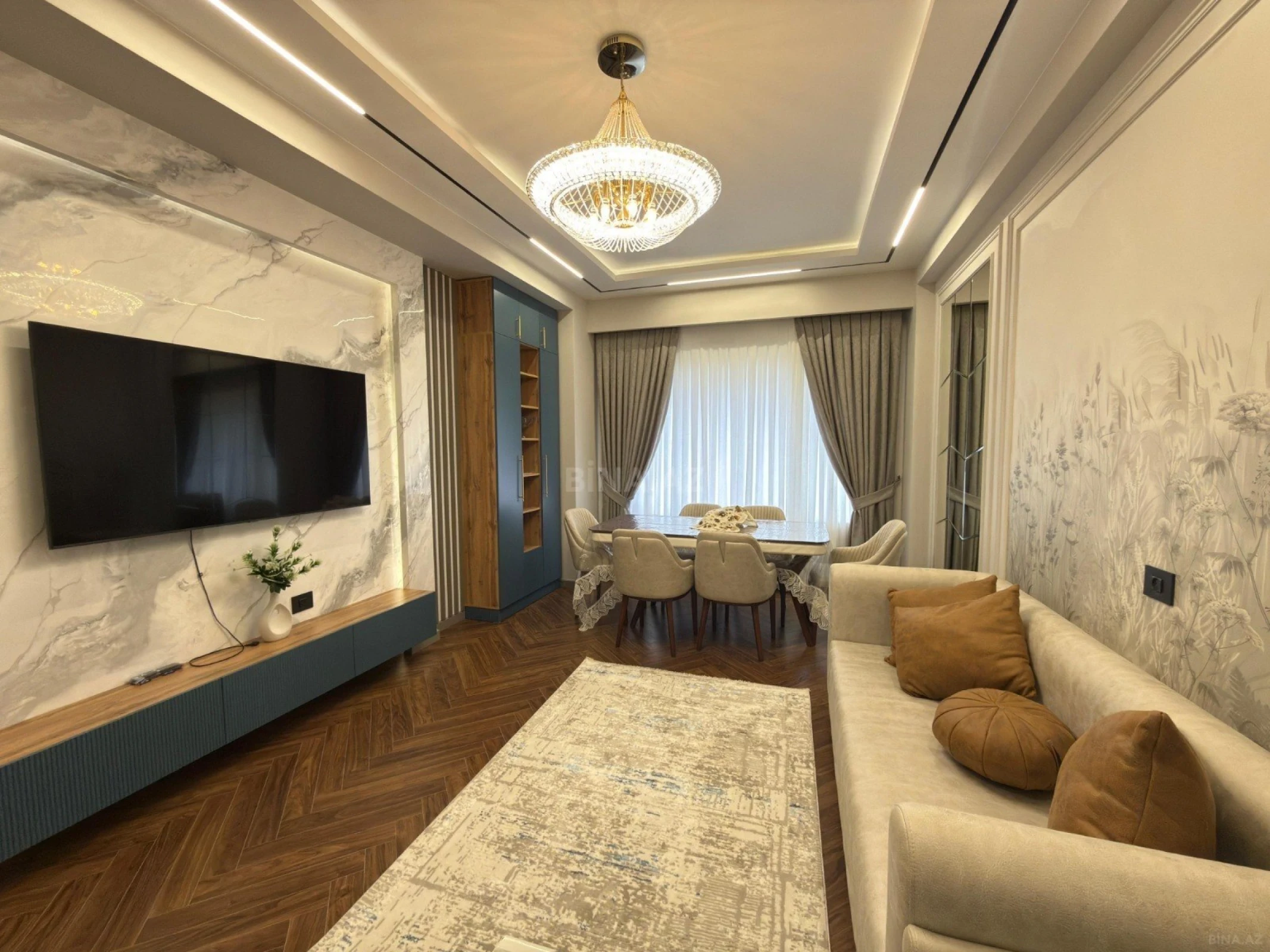 Kirayə verilir 3 otaqlı mənzil 95 m²