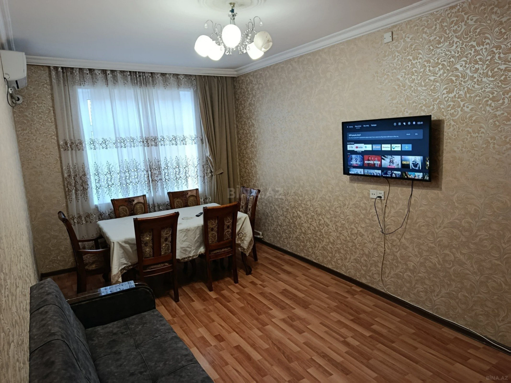 Kirayə verilir 2 otaqlı mənzil 55 m²