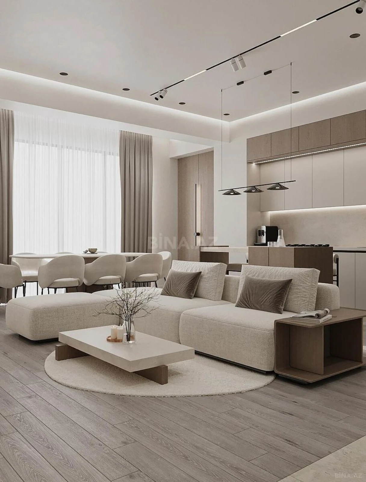Satılır 3 otaqlı mənzil 108.2 m²