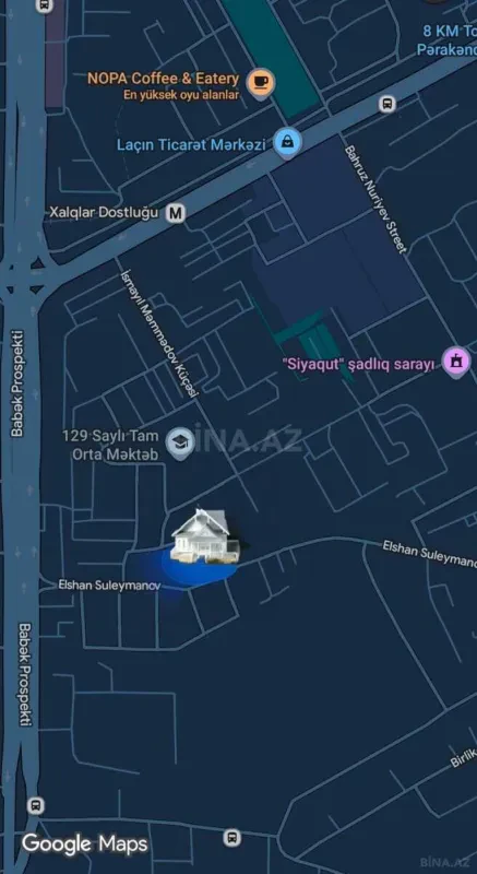 Satılır 2 otaqlı mənzil 65 m²