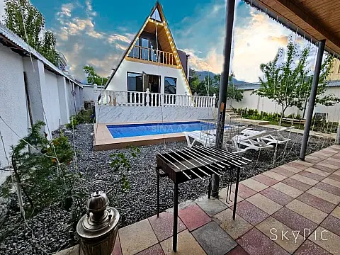 Kirayə verilir 3 otaqlı həyət evi 150 m² — Qəbələ 3 otaq 150.00 m²